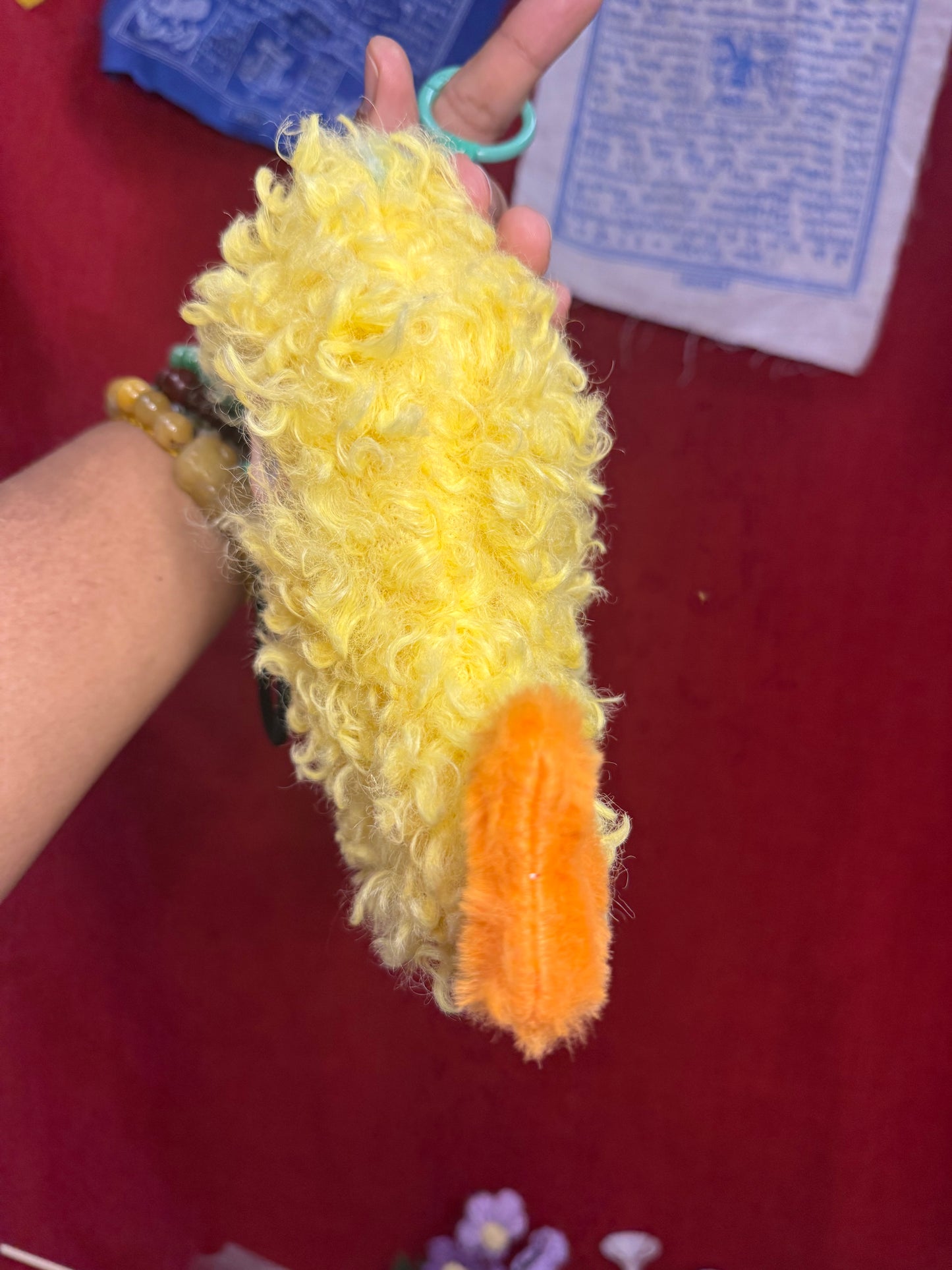 Fried Shrimp Doll Labubu Anime Costume Cosplay Clothes 17cm