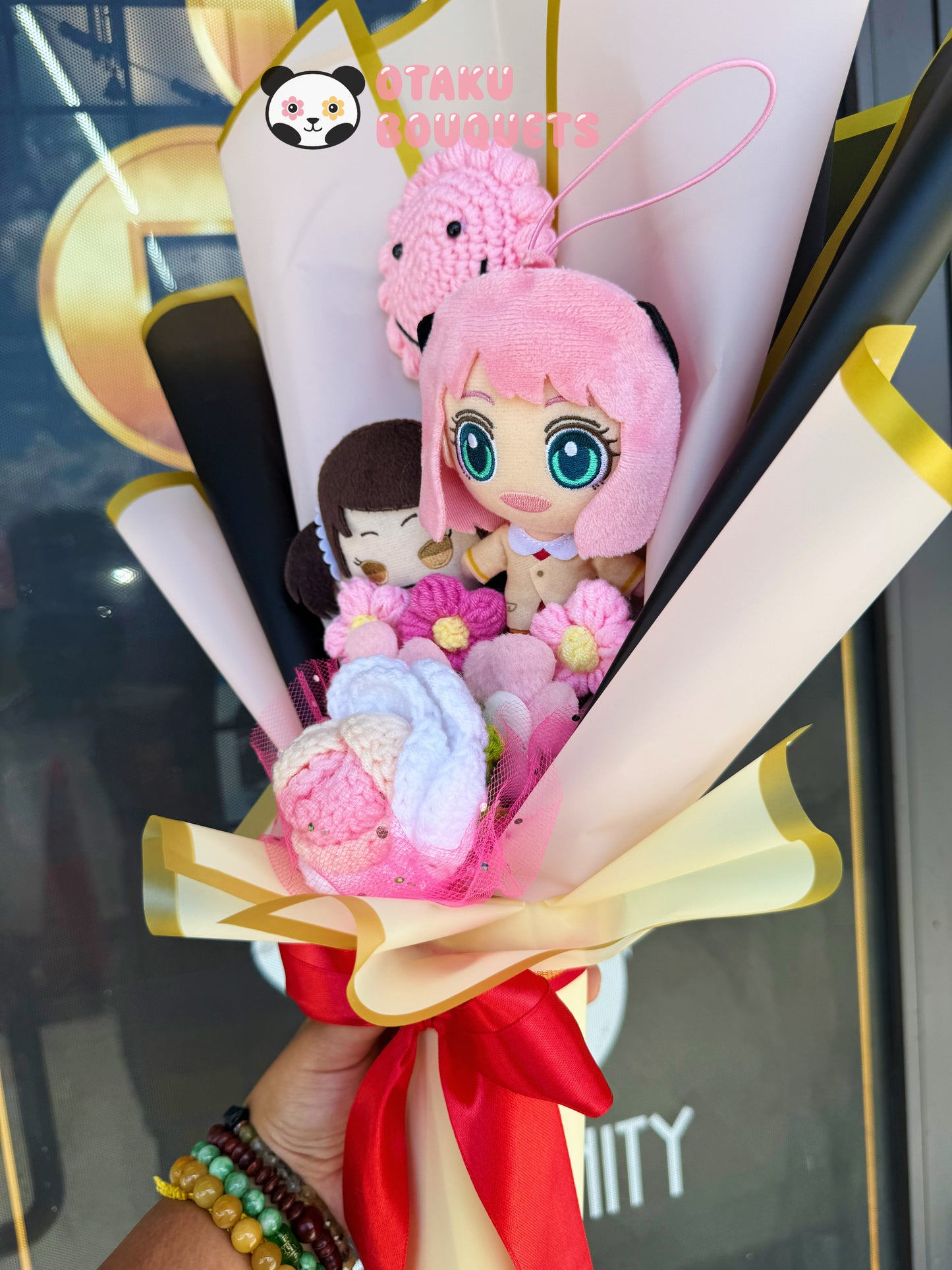 Spy X Family Anya ans Bestie Plushie Japanese Plush Bouquet