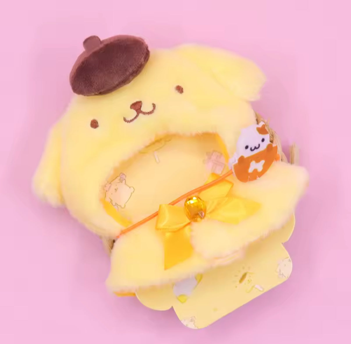 Sanrio Kawaii Cute Doll Labubu Anime Costume Cosplay Clothes 17cm
