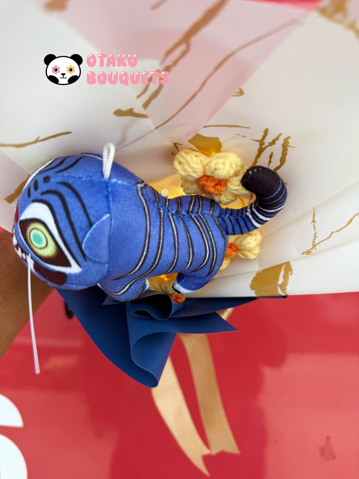 Derpy Light Up Gold Hoonam K-pop Demon Hunter Plush Bouquet