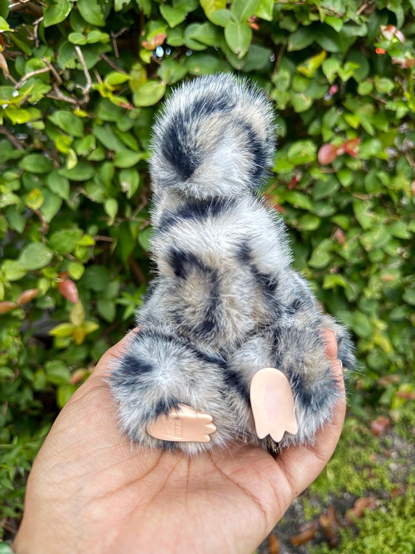 Leopard Cat Custom Handmade Fluffy Labubu