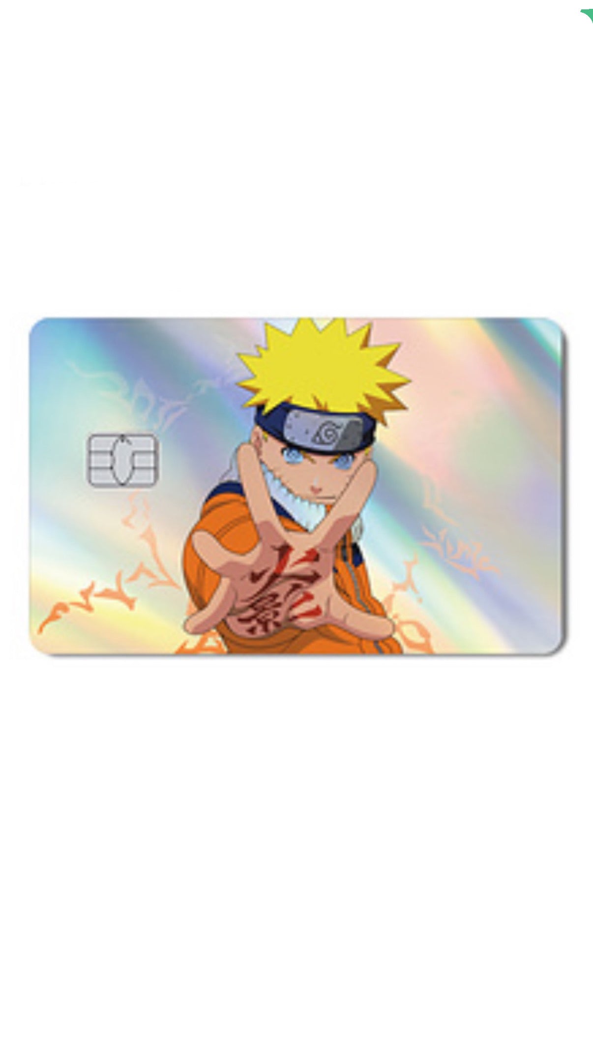 Naruto Holographic Credit Card Sticker