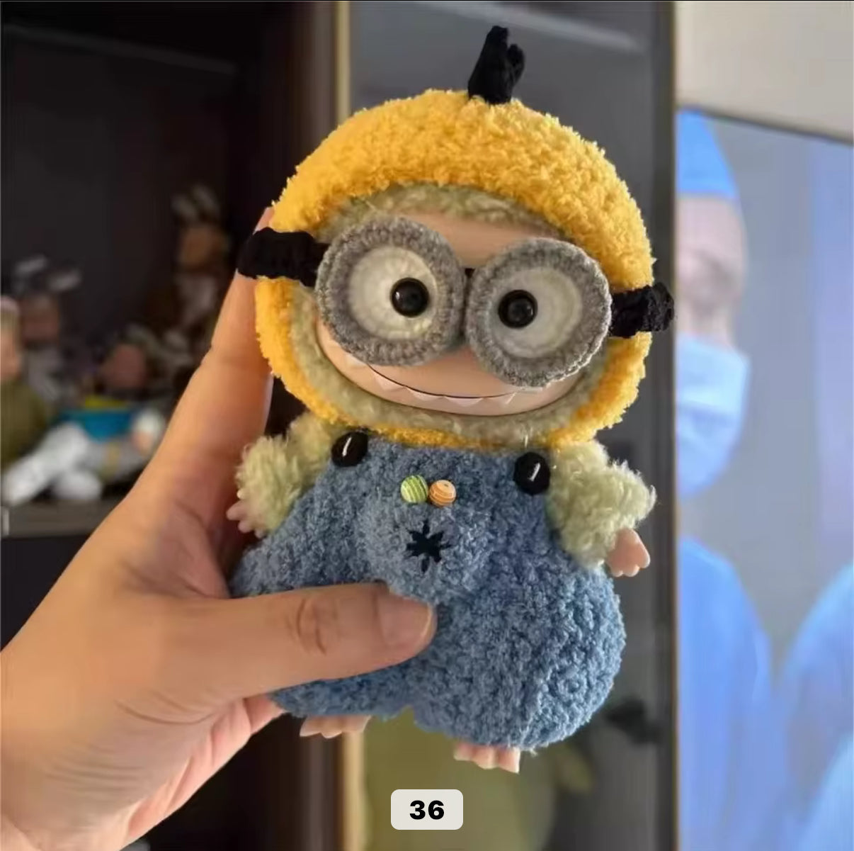 Minions Crochet Labubu Anime Costume Cosplay Clothes