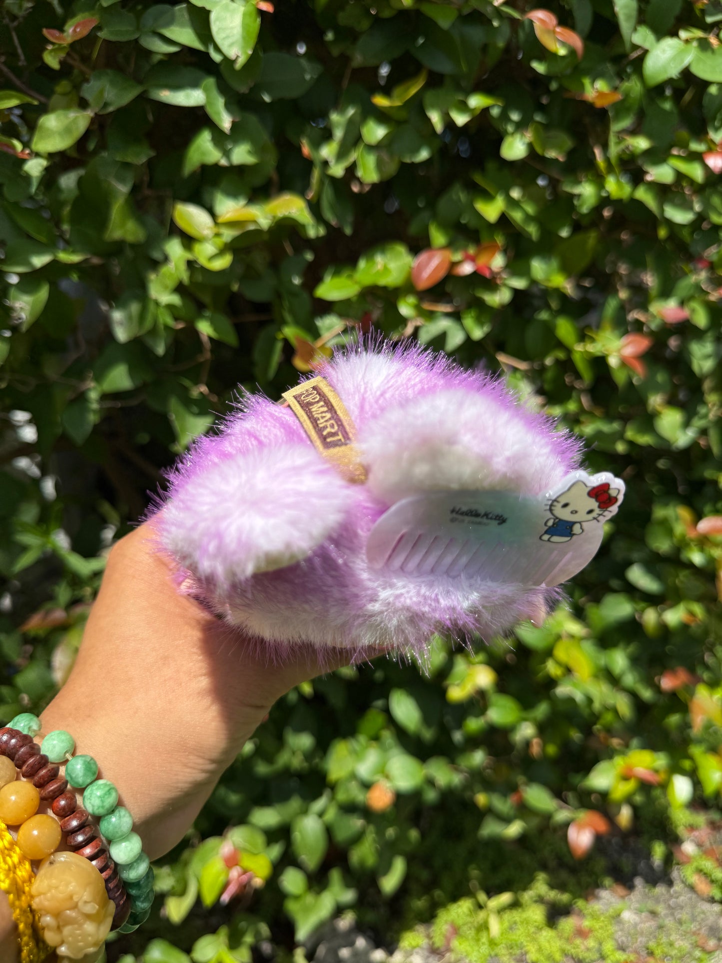 Two Toned Purple Kawaii Custom Handmade Fluffy Labubu