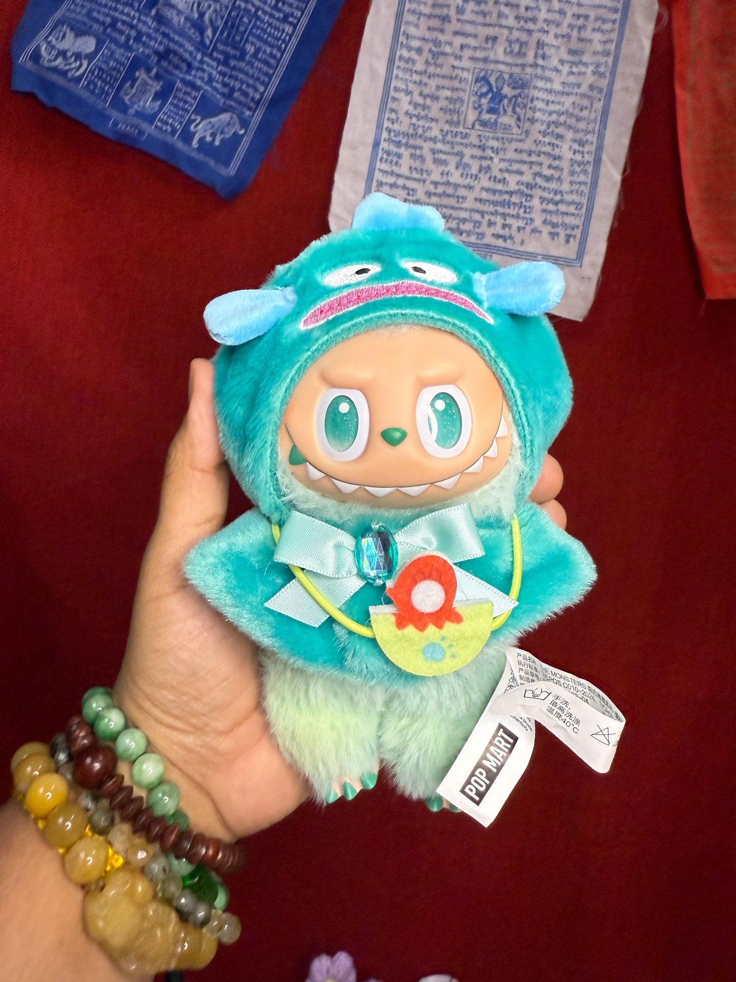 Sanrio Kawaii Cute Doll Labubu Anime Costume Cosplay Clothes 17cm