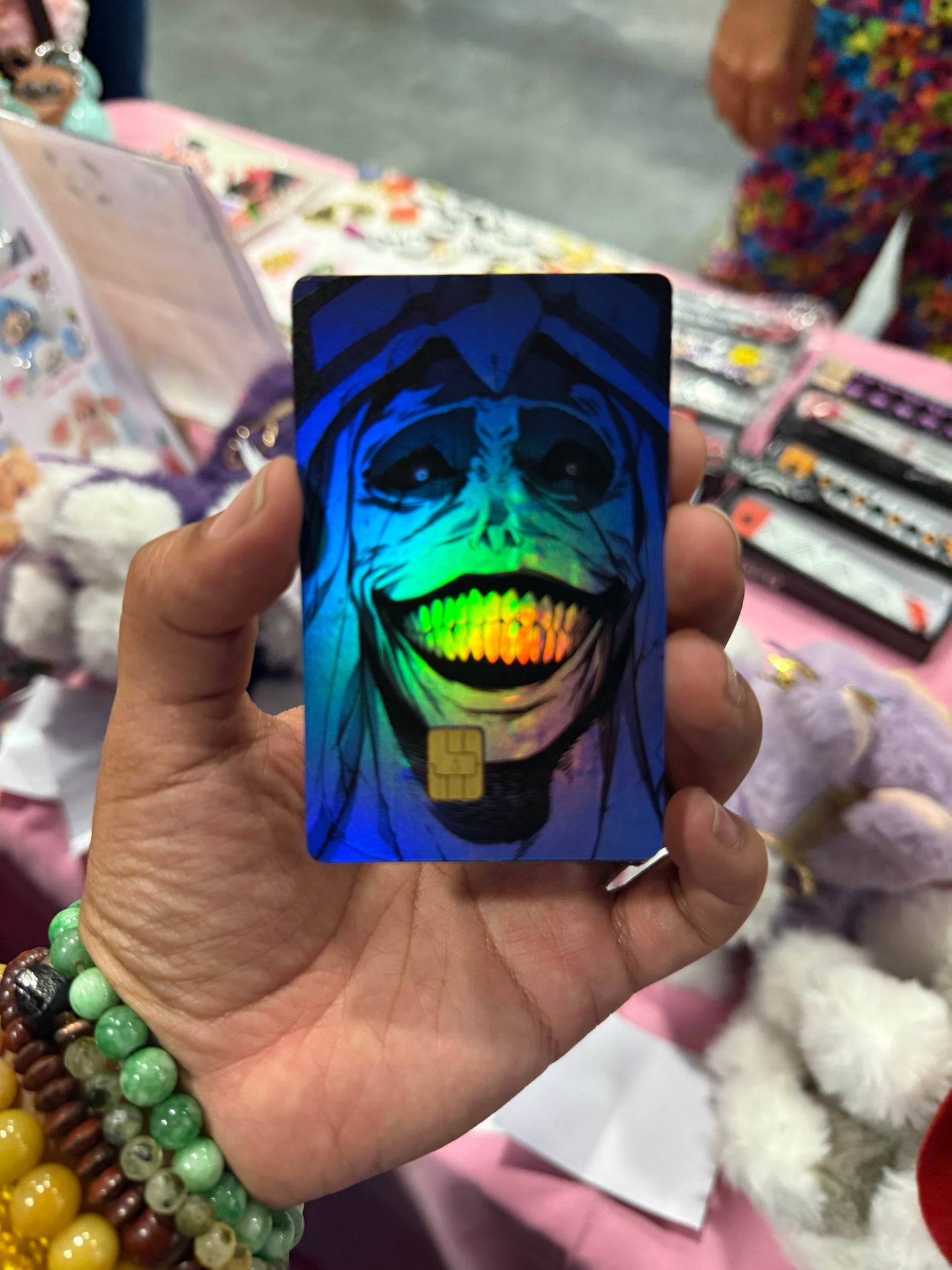 Solo Leveling Holographic Credit Card Sticker