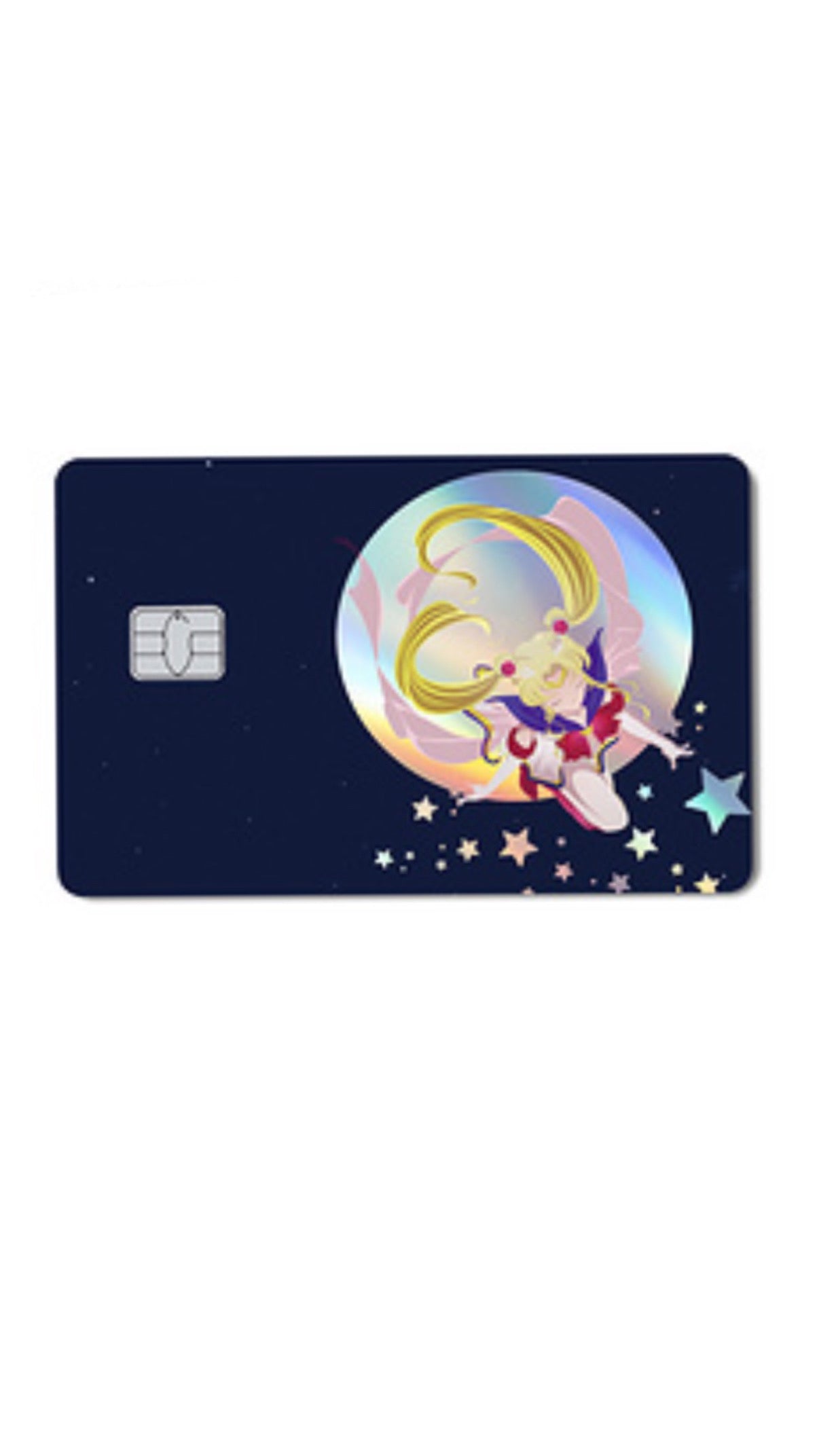 Sailor Moon Holographic Credit Card Sticker