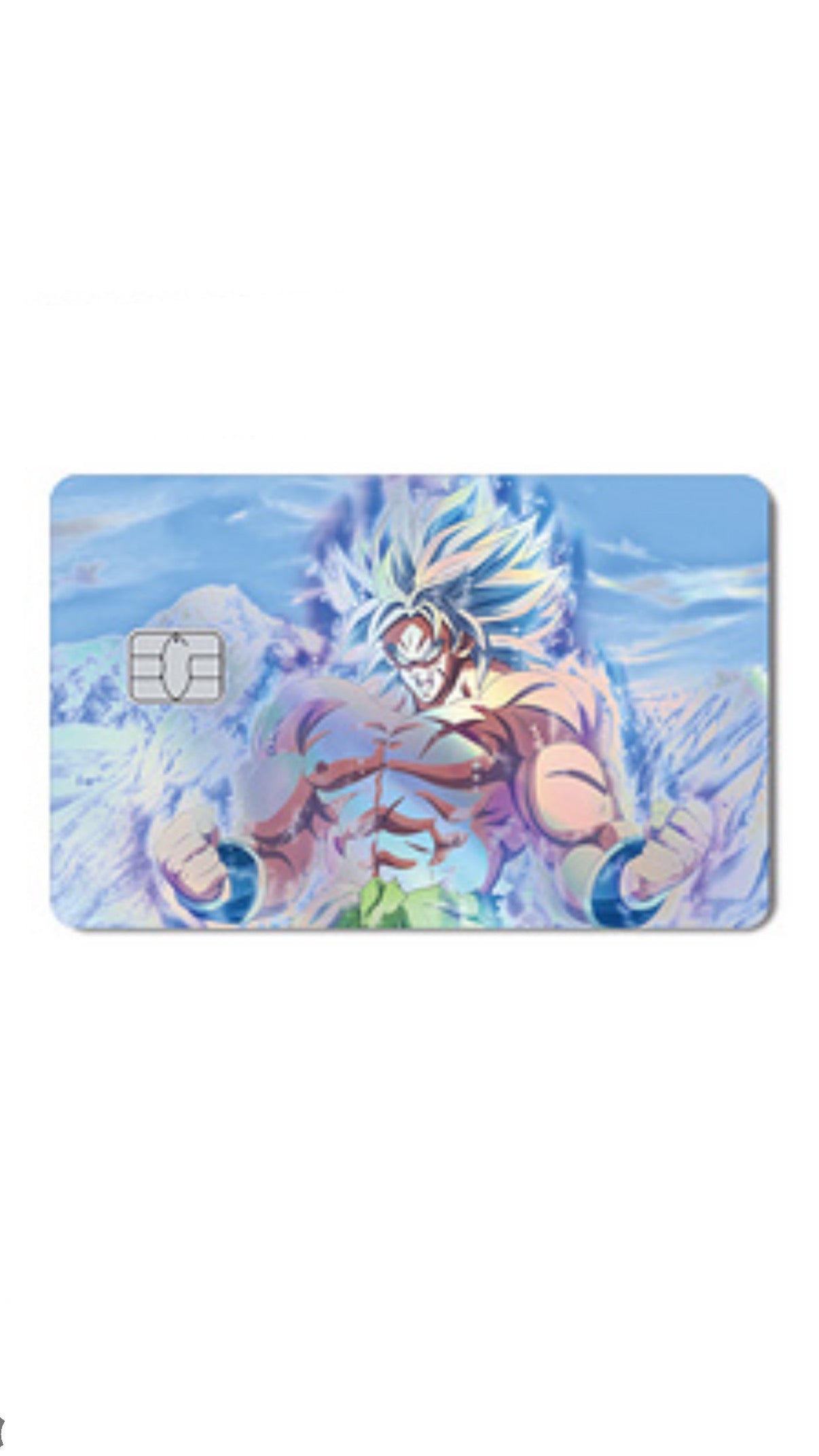 Brolly Dragon Ball Z Holographic Credit Card Sticker