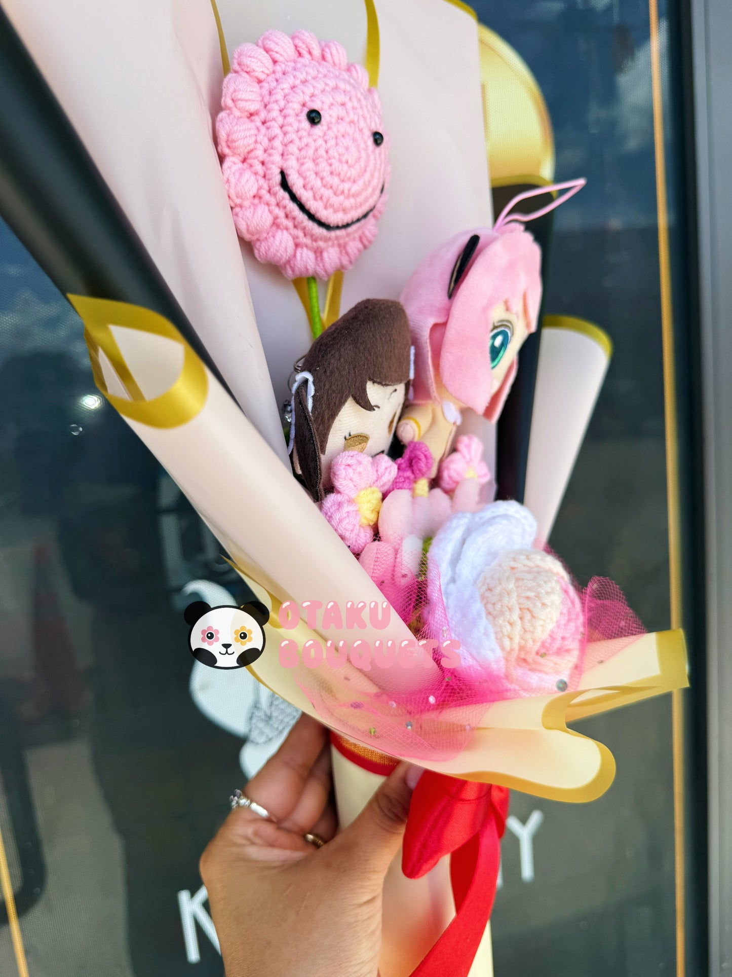 Spy X Family Anya ans Bestie Plushie Japanese Plush Bouquet