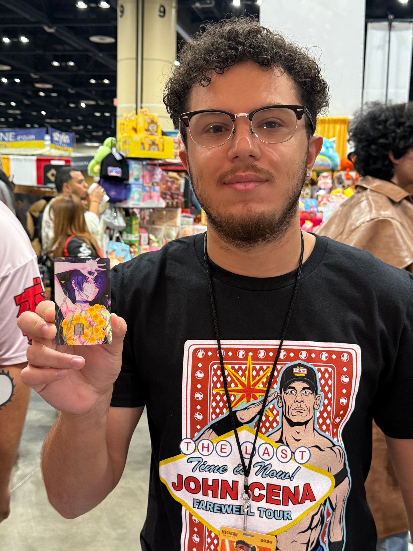 Reze Flowers Chainsaw Man Holographic Credit Card Sticker