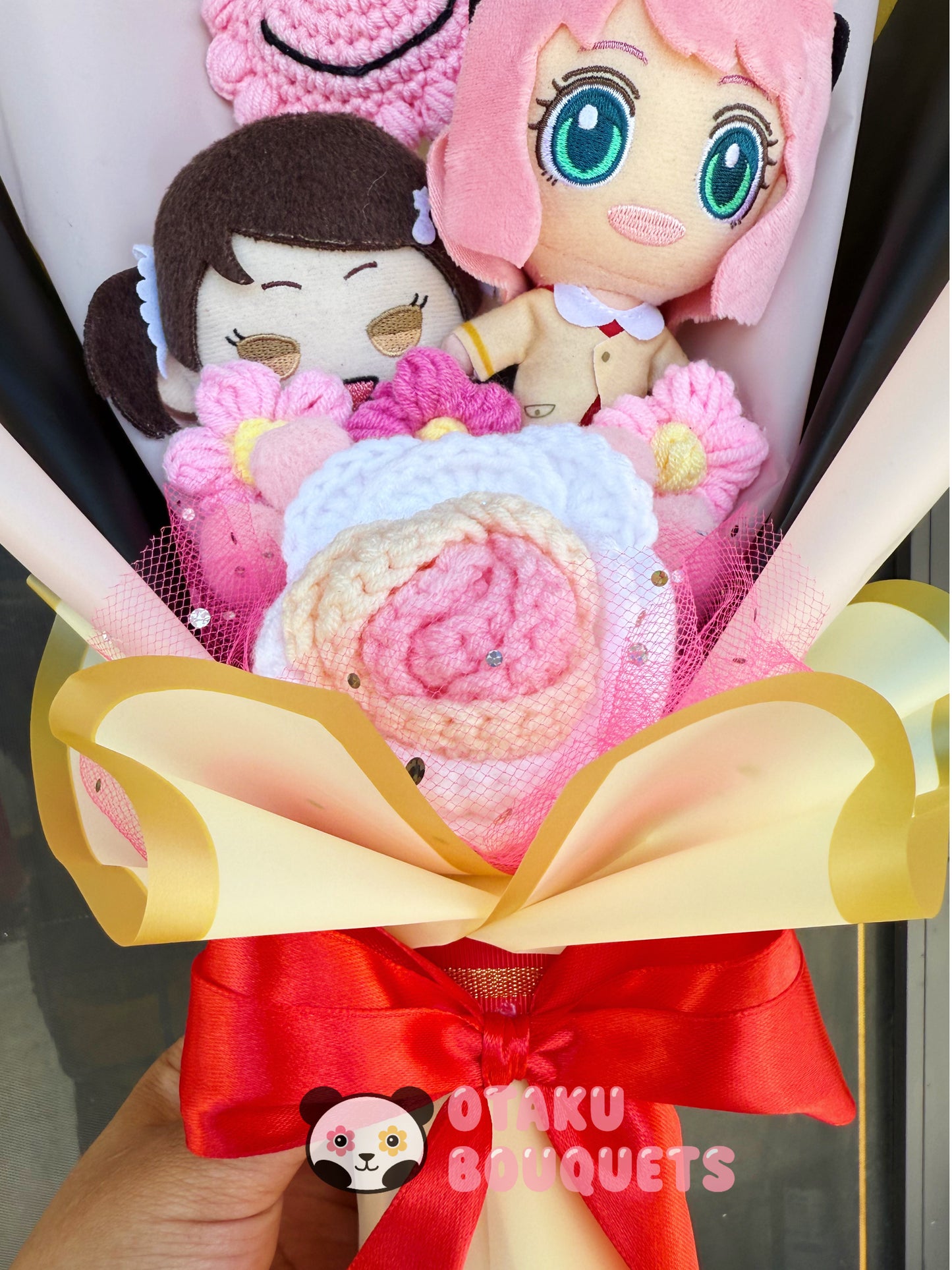 Spy X Family Anya ans Bestie Plushie Japanese Plush Bouquet