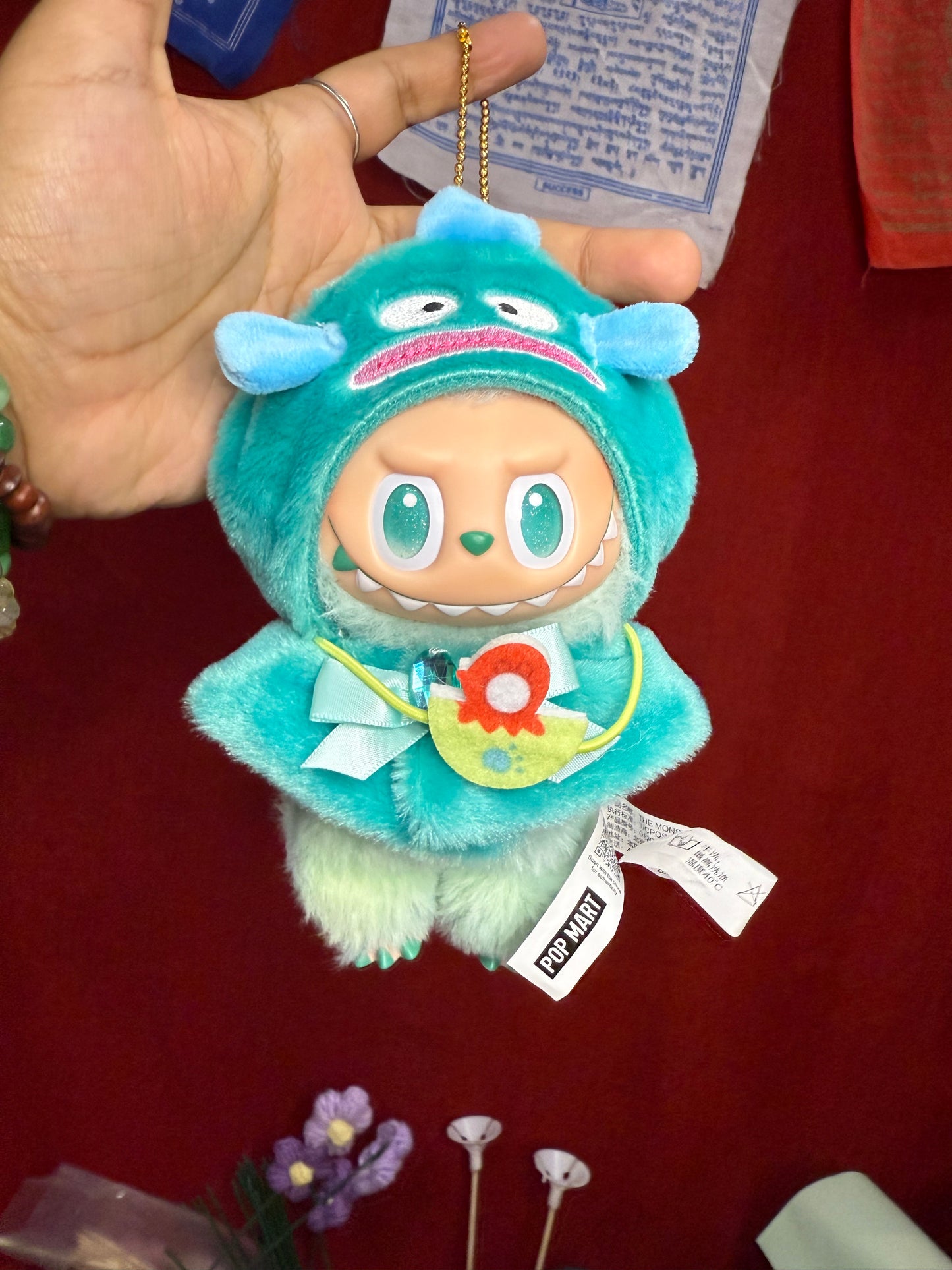 Sanrio Kawaii Cute Doll Labubu Anime Costume Cosplay Clothes 17cm