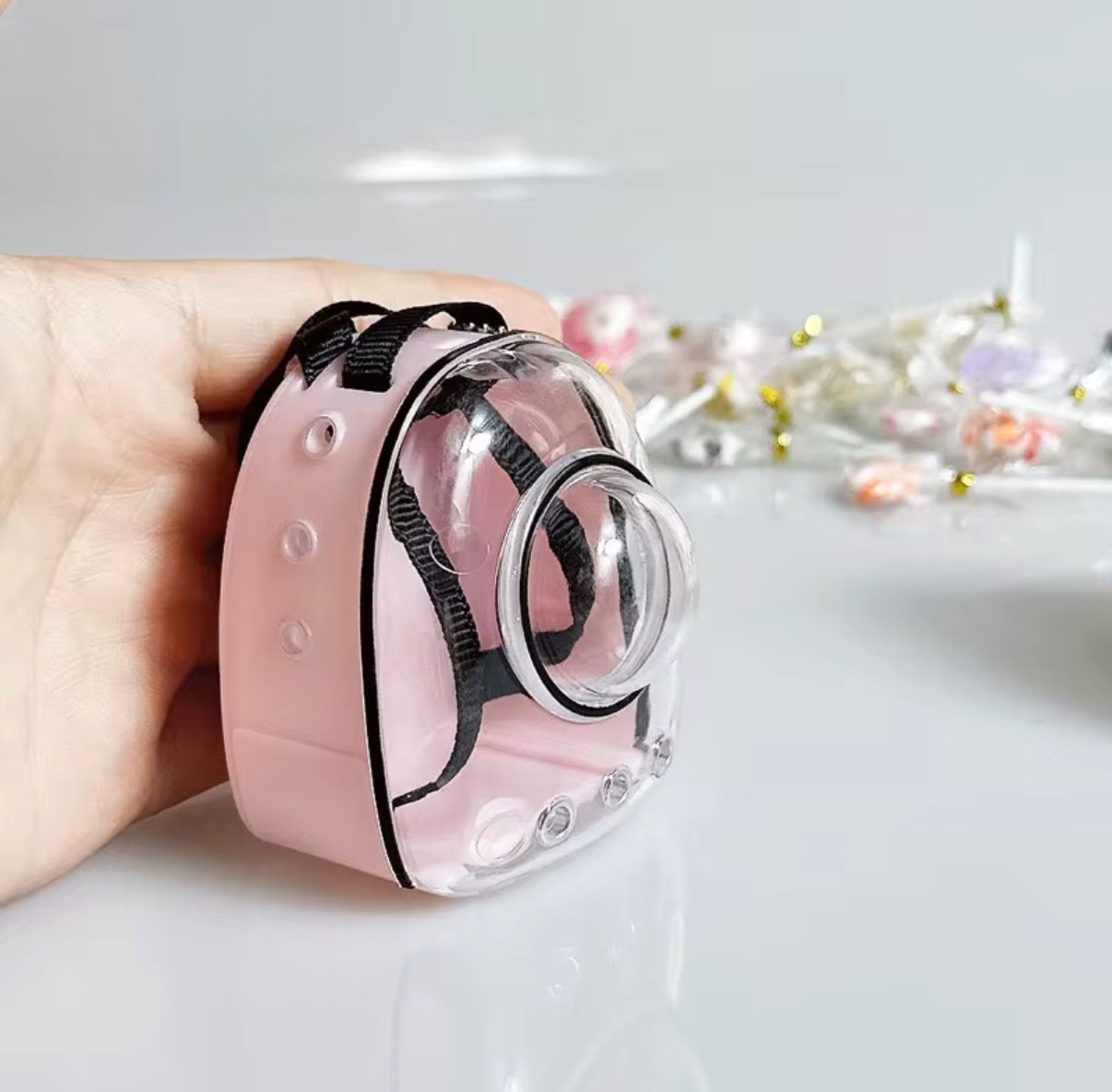Book Bag W/Mini Labubu Fashion Kawaii Cute Doll Labubu Outfit Clothes 17cm