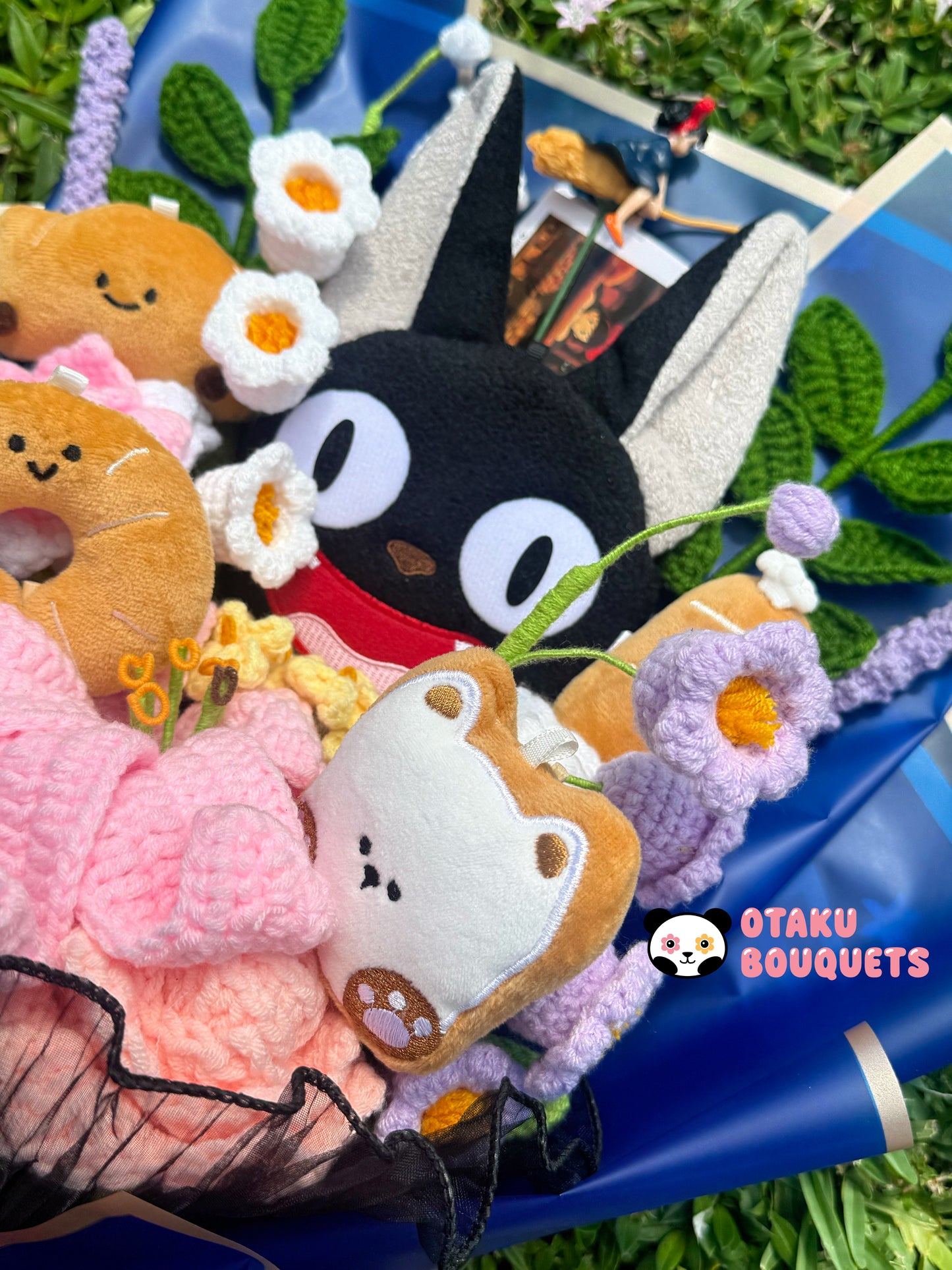 Kiqi Delivers Service Anime Plushie Bouquet