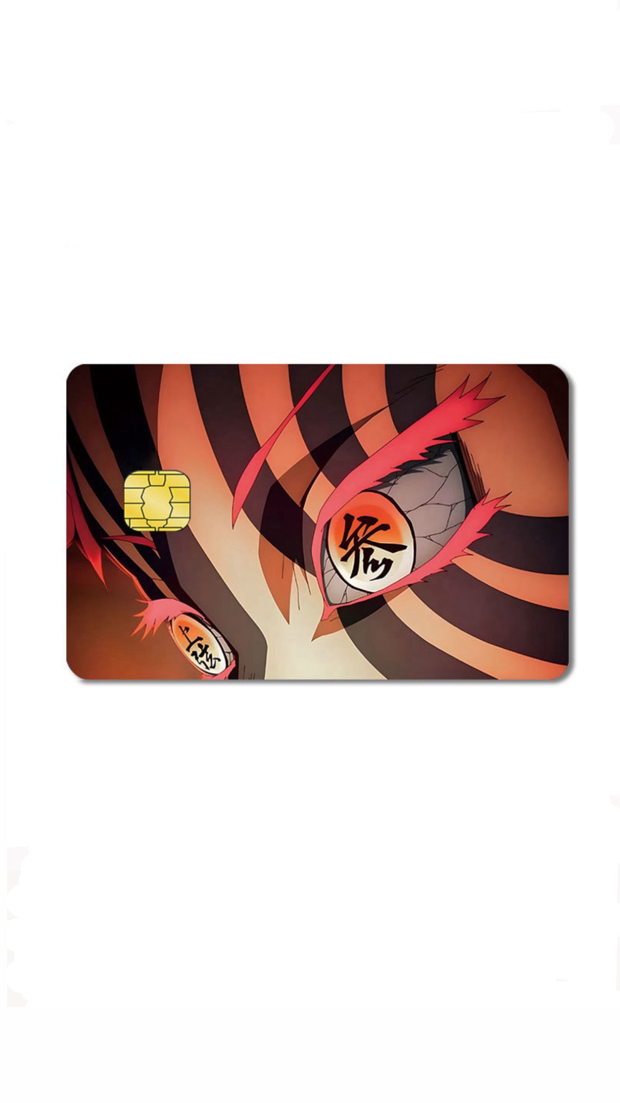 “Acaza” Demon “Slayerz” Anime Credit Card Sticker