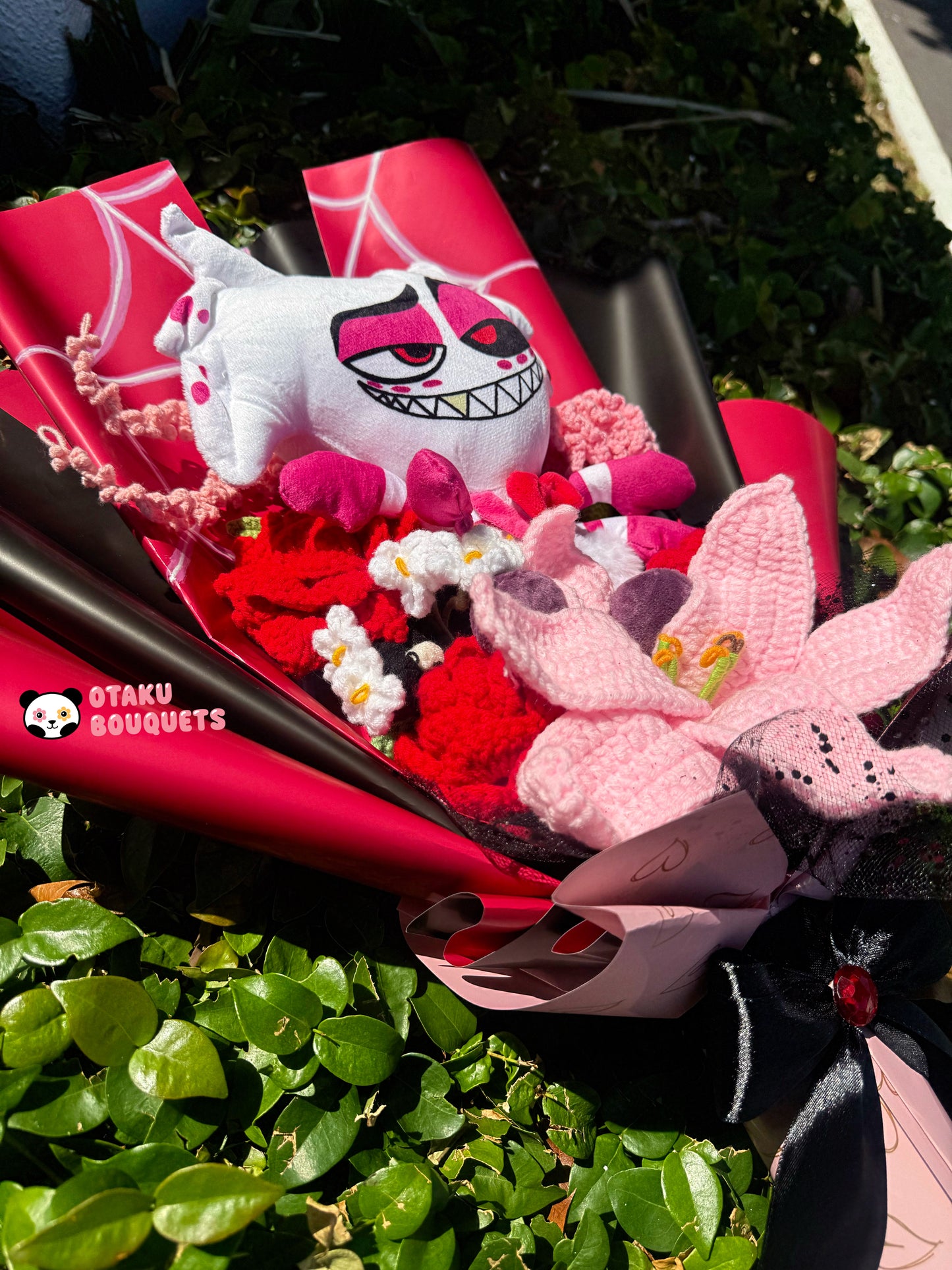 AngelDust Hasbin Hotel Plushie Bouquet