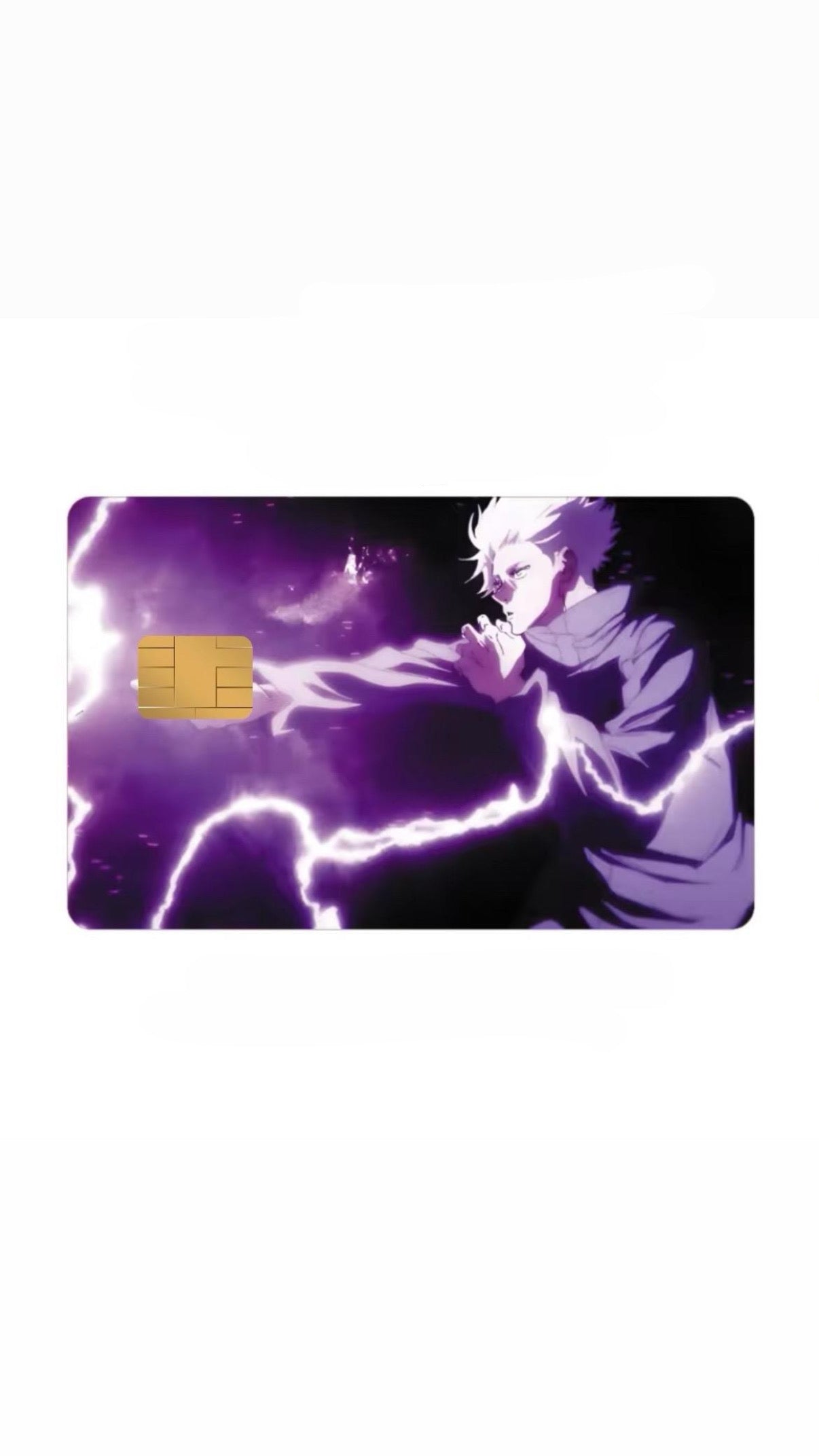 Gojo JJK Jujitsu Kaisen Anime Credit Card Sticker