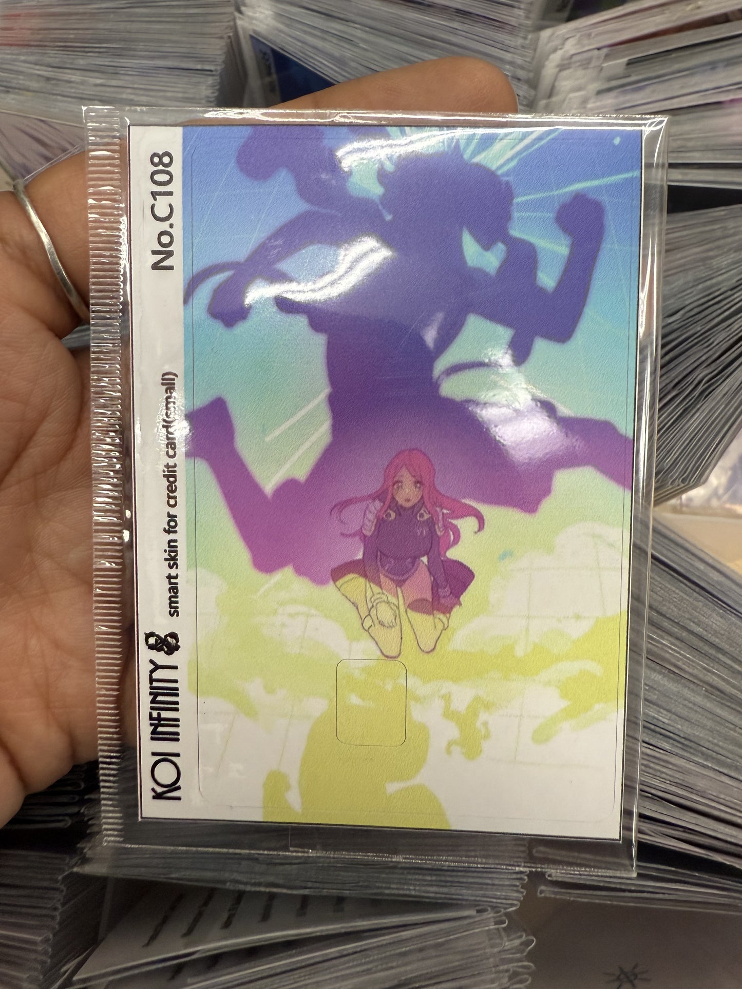 Bonnie Drums of Liberation One Piece Anime Credit Card Sticker
