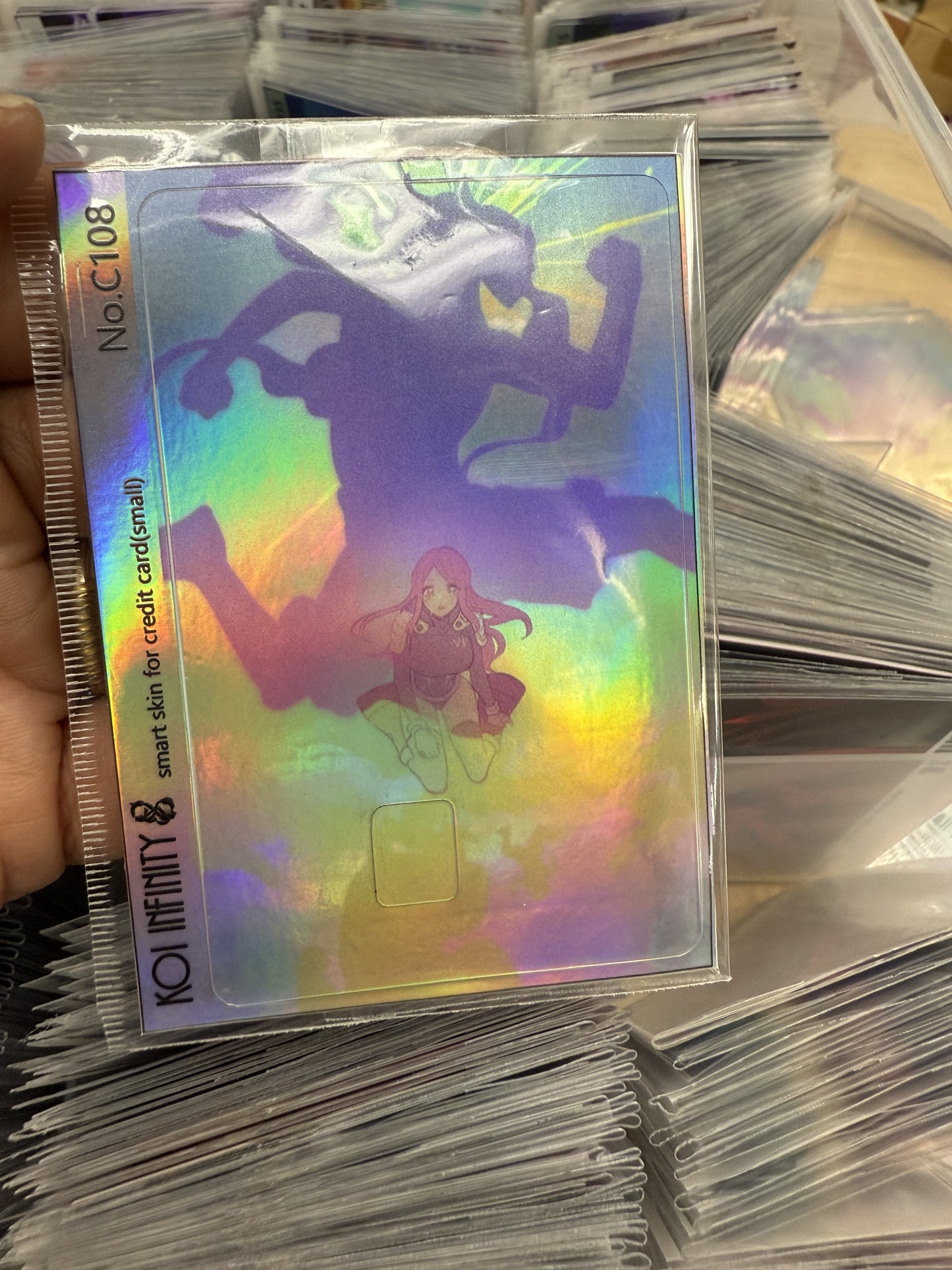 Bonnie Drums of Liberation One Piece Anime Credit Card Sticker