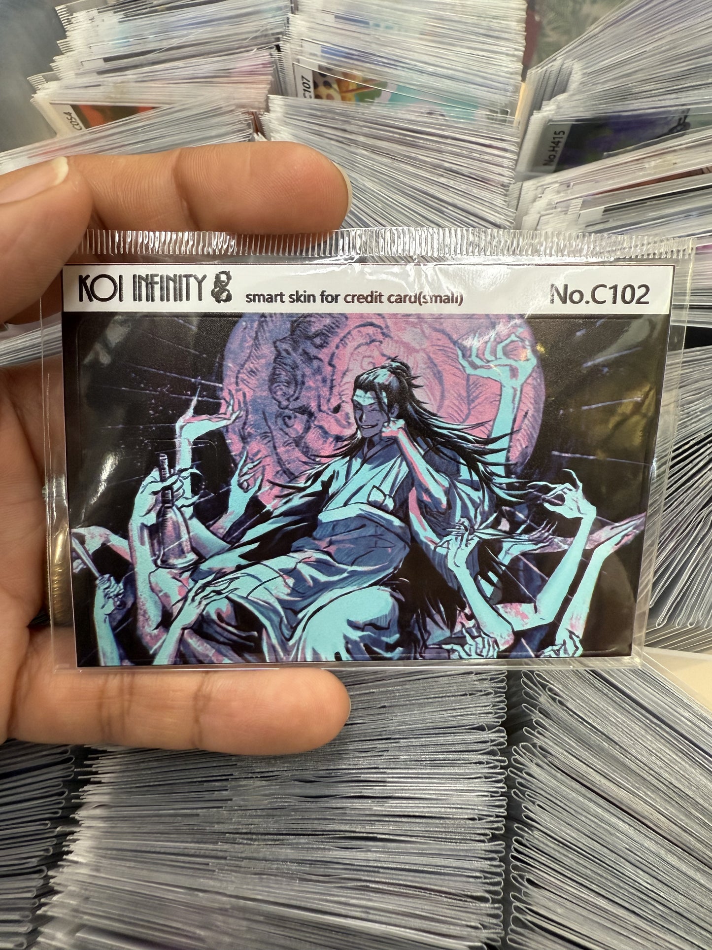Getto Jujitsu Kaisen JJK Credit Card Sticker