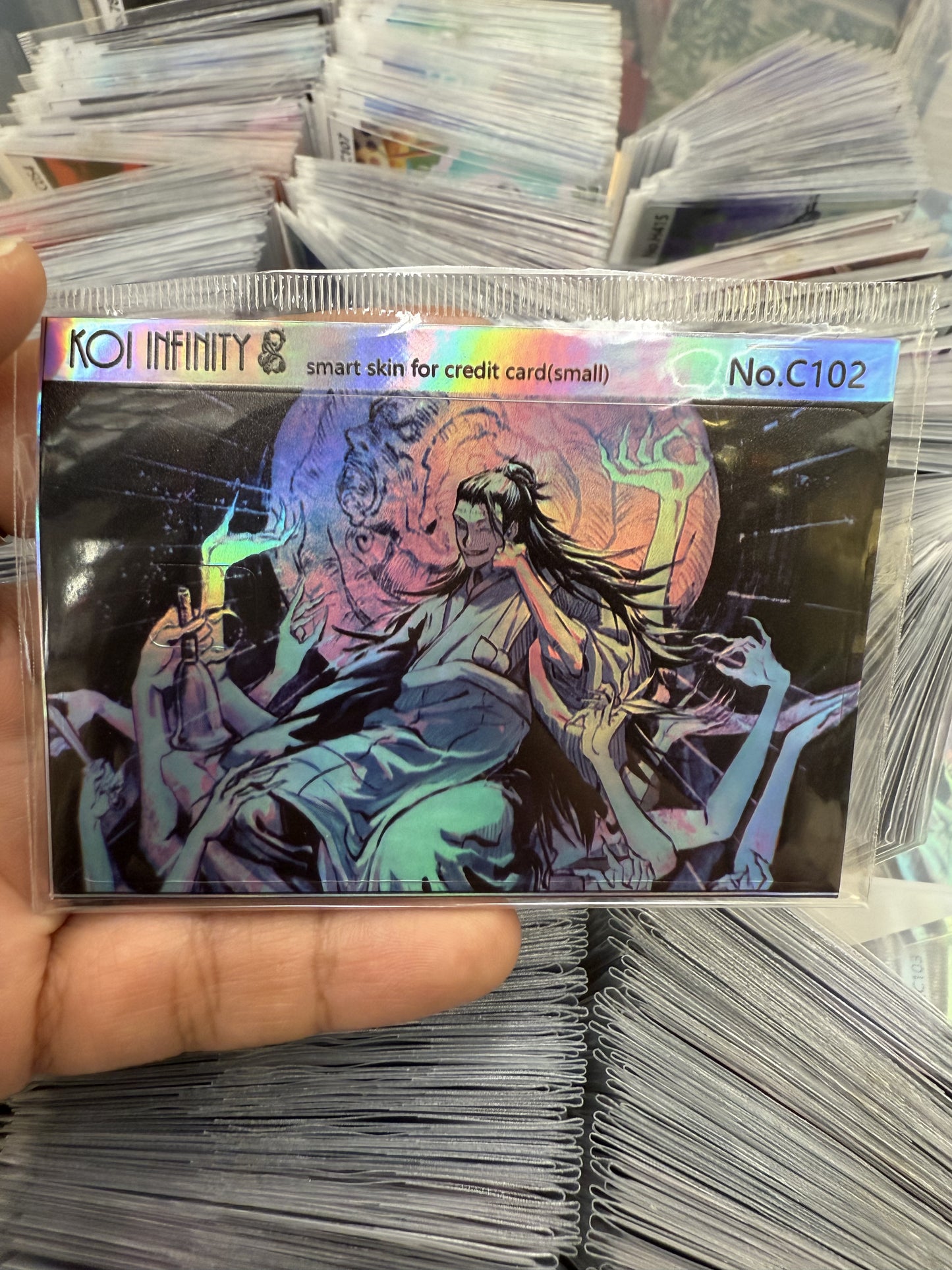 Getto Jujitsu Kaisen JJK Credit Card Sticker