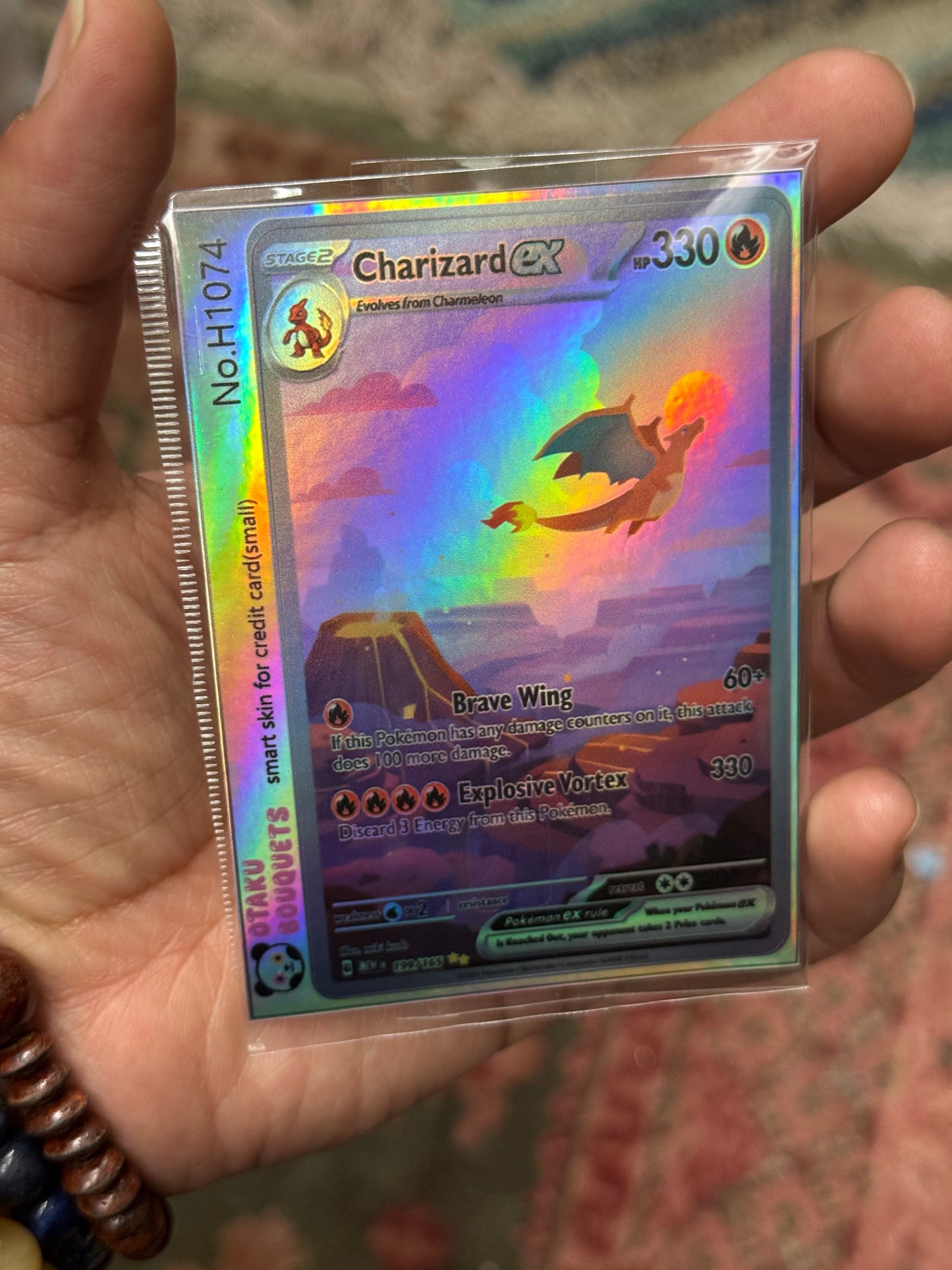 TCG Anime Credit Card Sticker