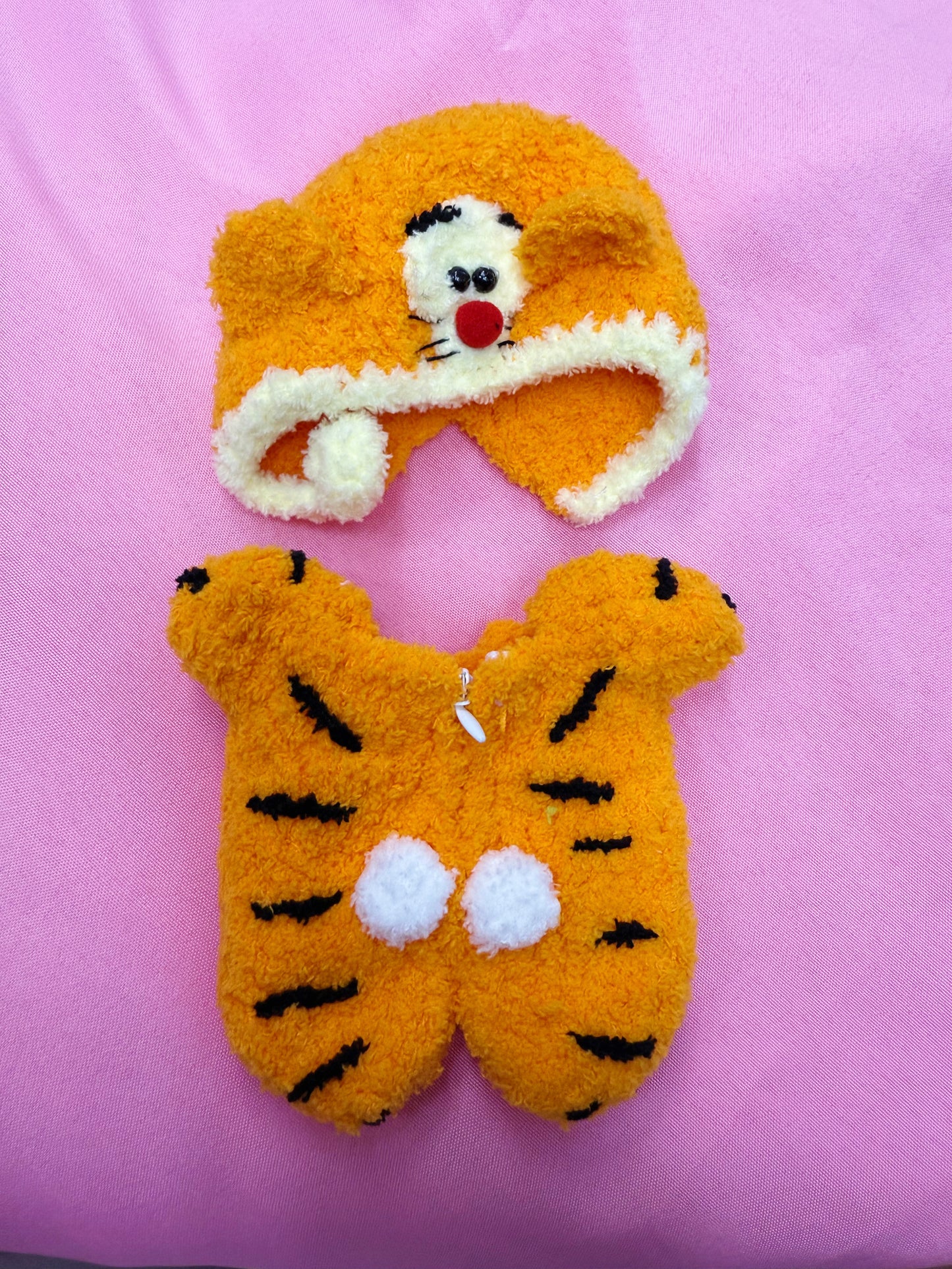 Tiger Disney Winnie the Pooh Crochet Labubu Anime Costume Cosplay Clothes