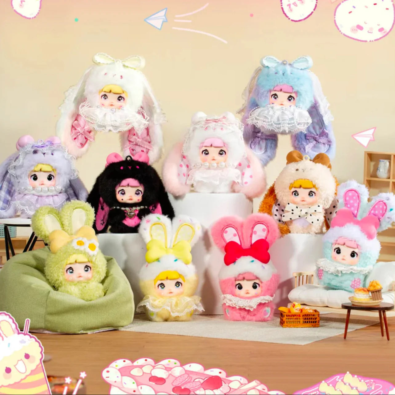 Nommi Sweatheart Bunny Blind Box