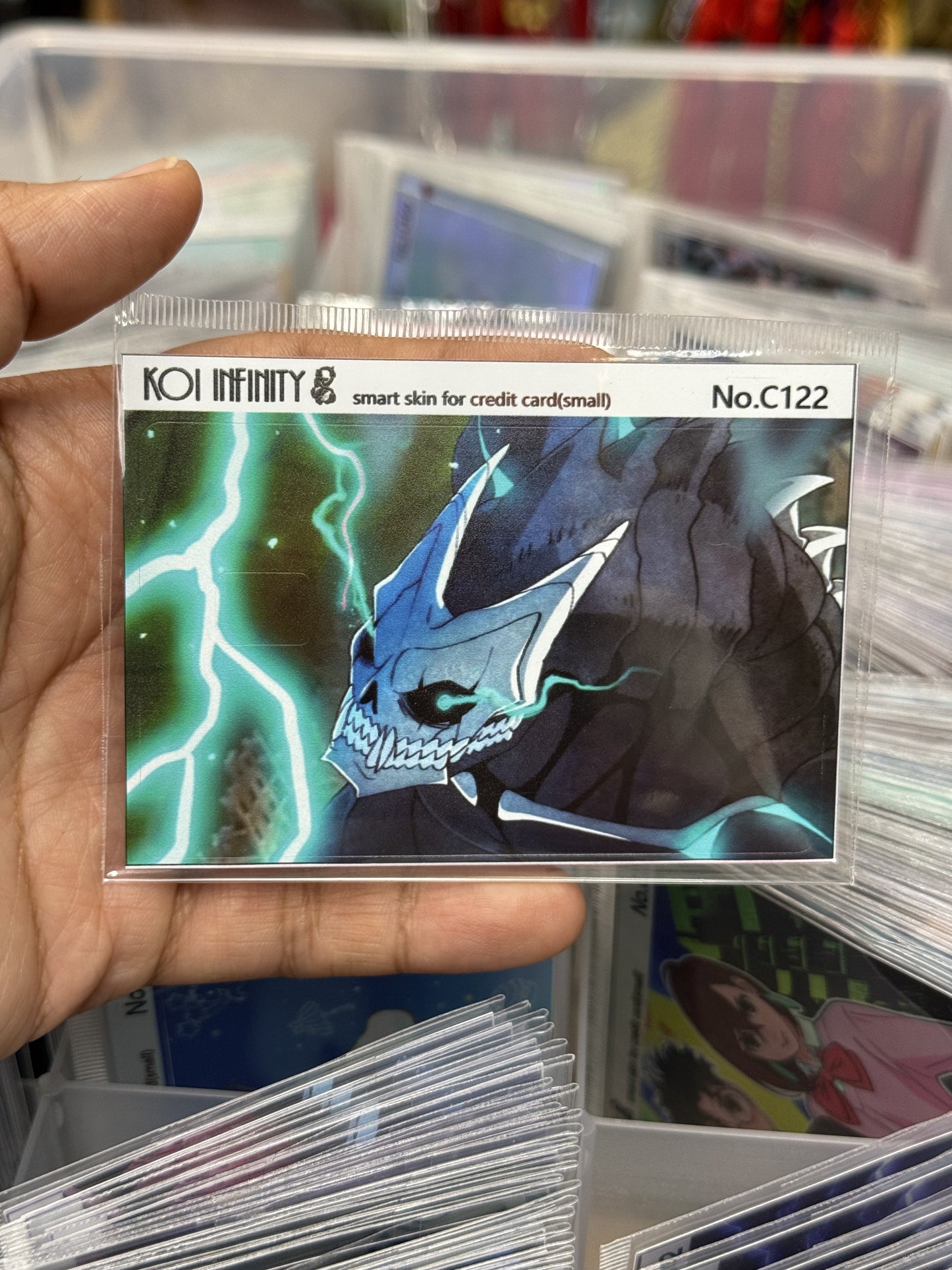 Kaju No. 8 Anime Credit Card Sticker