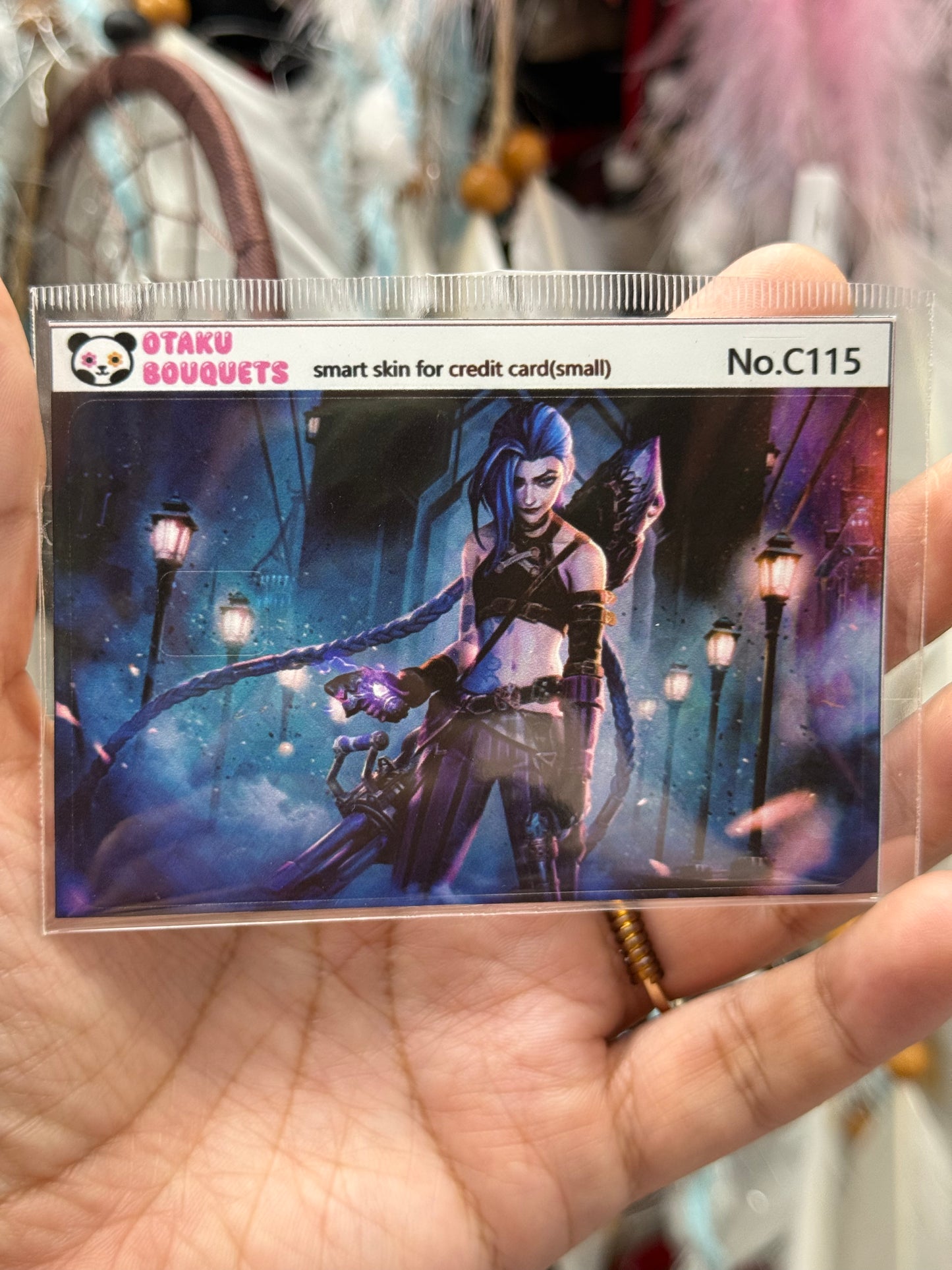Jxny Arkane Video Game League Credit Card Sticker