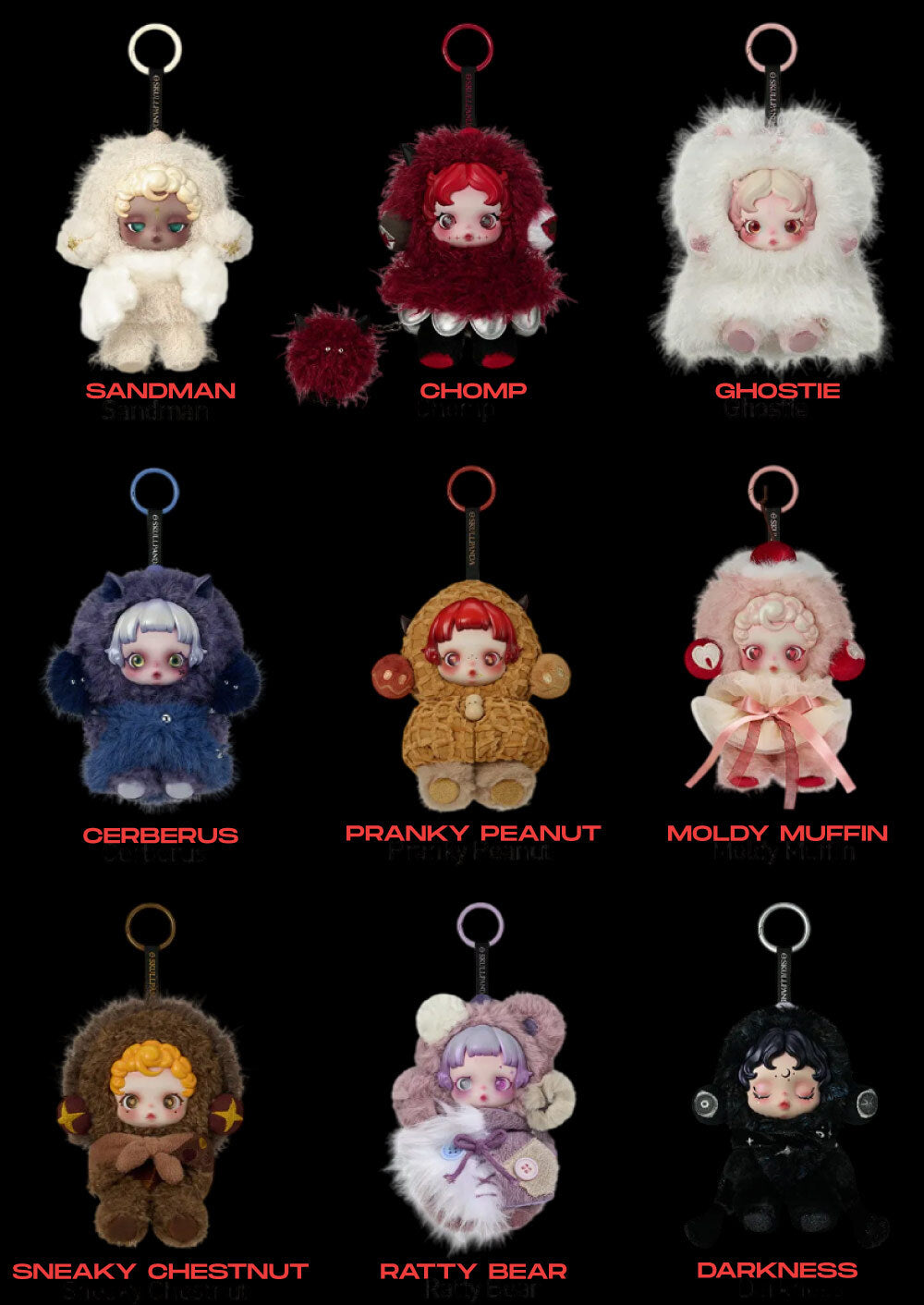 SKULLPANDA You Found Me Series Plush Doll