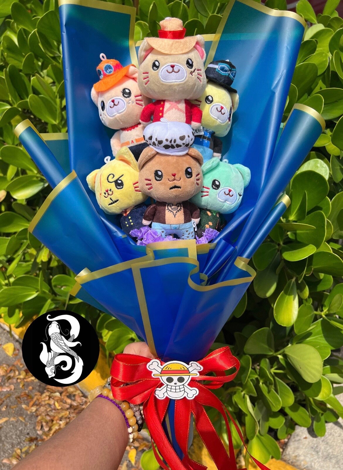 One Piece Kitty Plush Bouquet