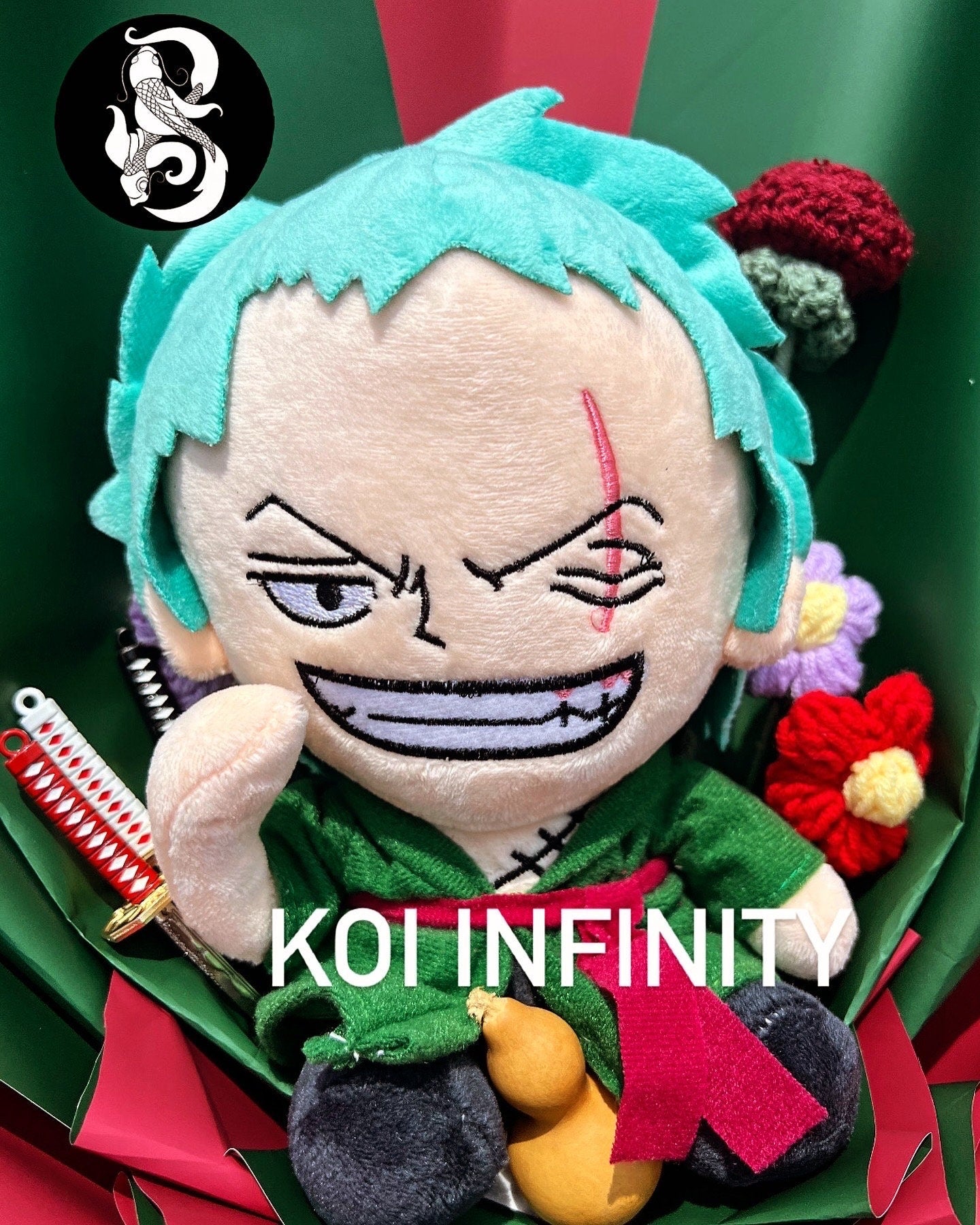 One Piece Zoro Plush Bouquet