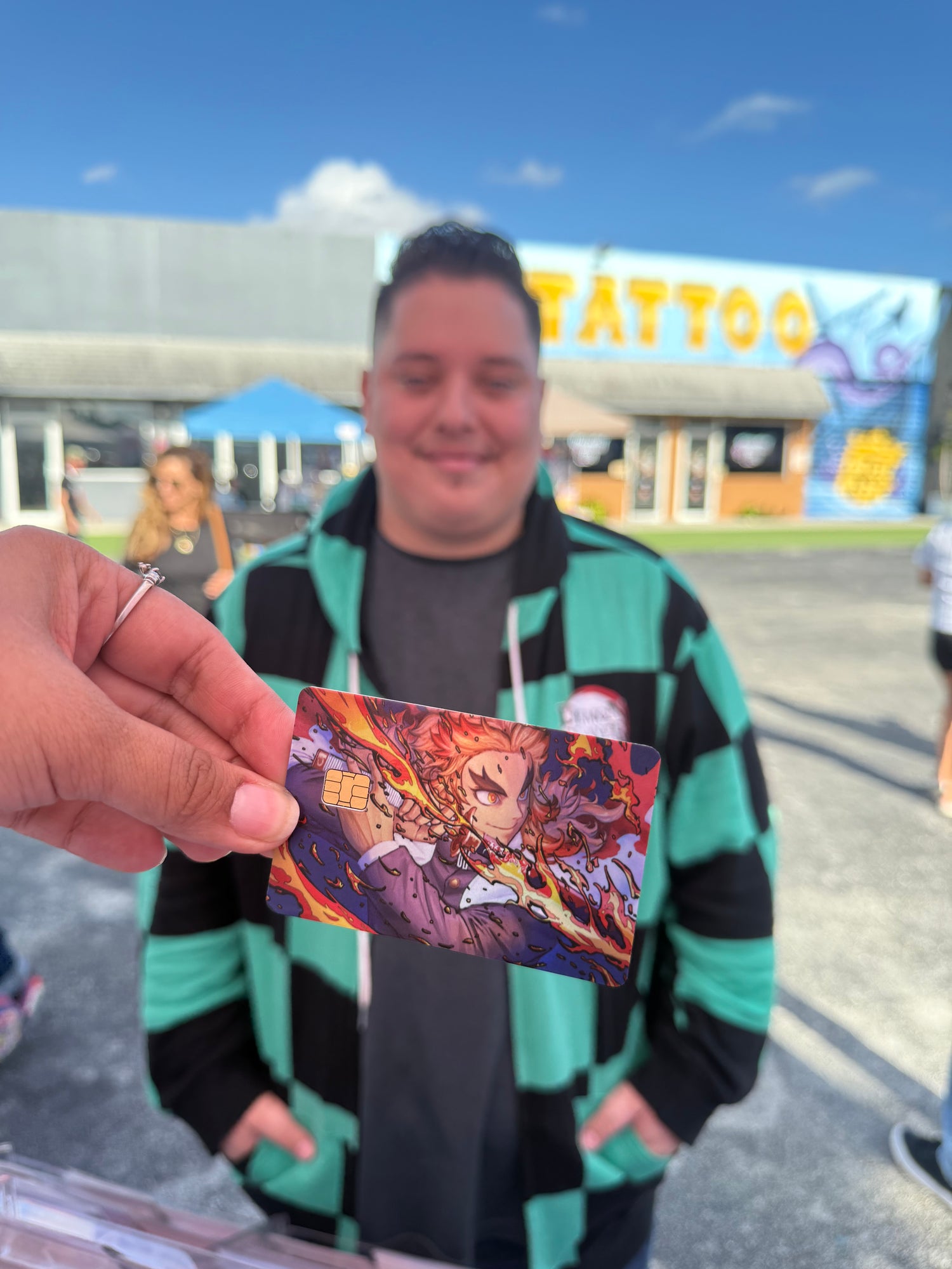Demon Slayerz Credit Card Skin