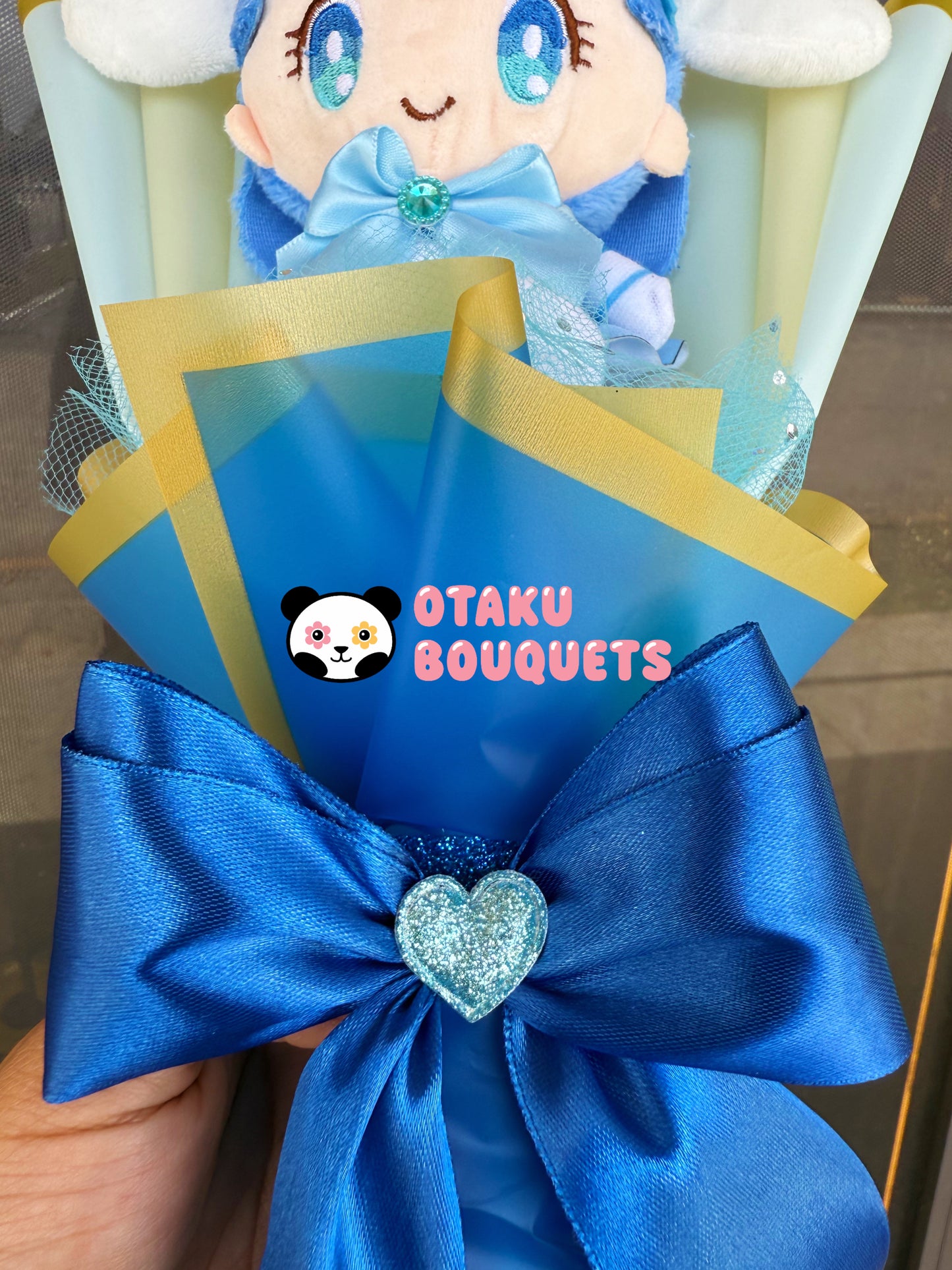 Mercury Cinnamon roll Magical Girl Kawaii Anime Moon Plush Bouquet