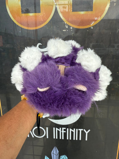 Purple Custom Nine-tailed Handmade Fluffy Labubu