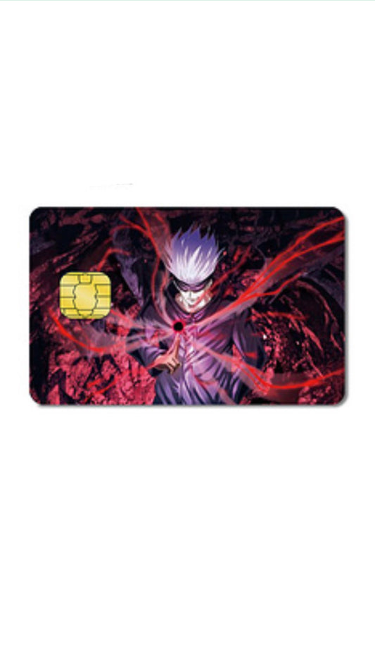 Gojo Jujitsu Kaisen JJK Credit Card Sticker