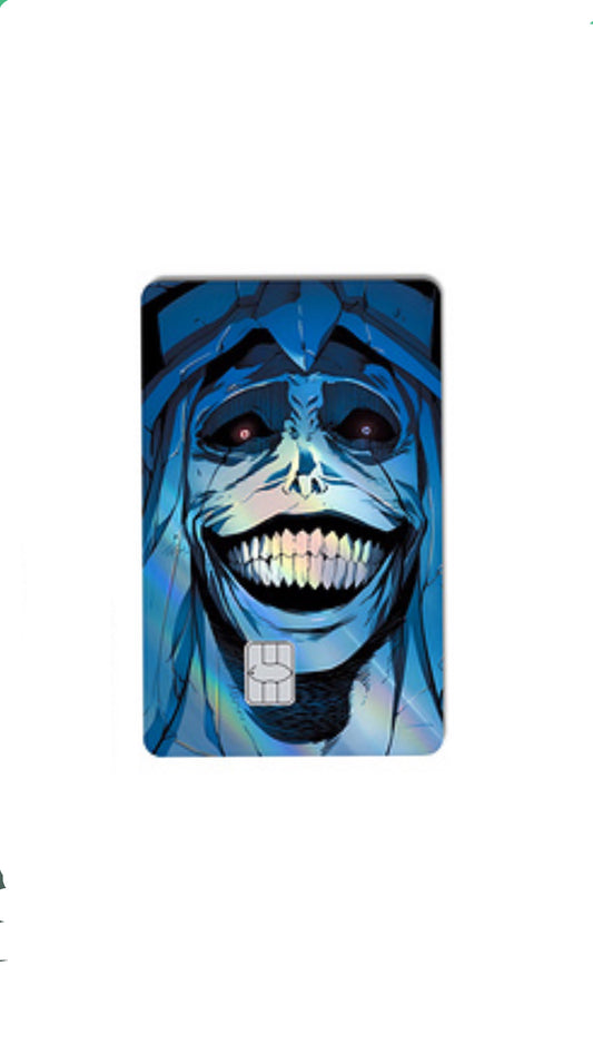 Solo Leveling Holographic Credit Card Sticker