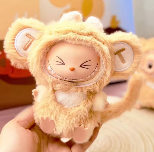 Monkey Kawaii Cute Doll Labubu Anime Costume Cosplay Clothes 17cm