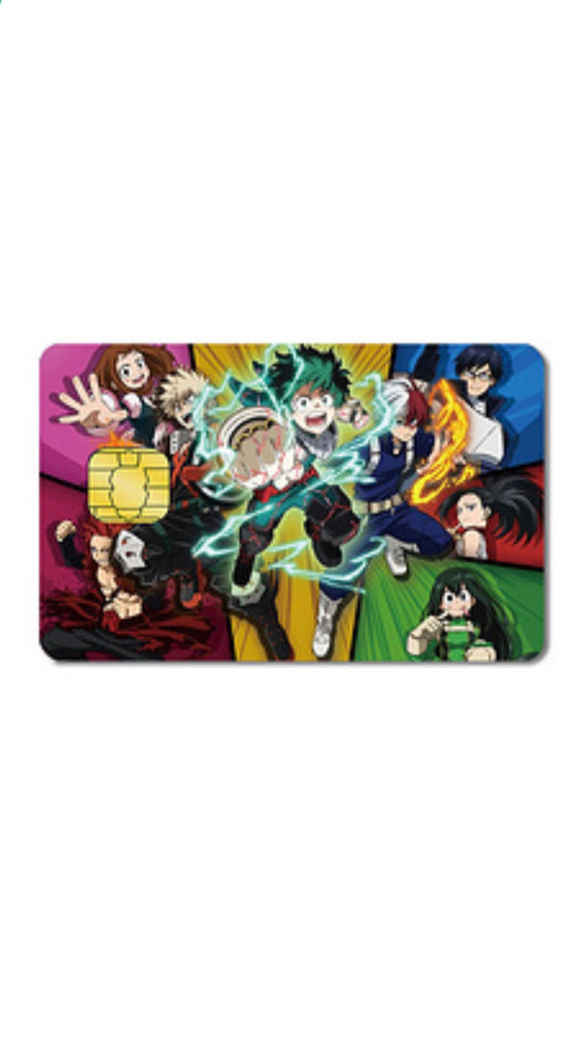 My Hero Academia Midori Credit Card Sticker