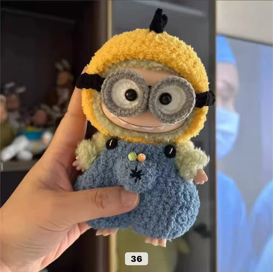 Minions Crochet Labubu Anime Costume Cosplay Clothes