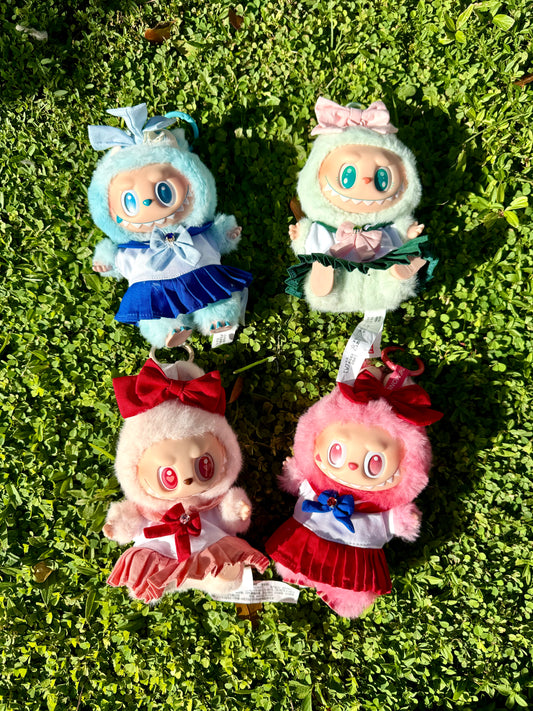 Magical Girl Doll Anime Costume Cosplay Sailor Clothes 17cm