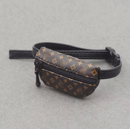 Louis Vuitton Fanny Bag Side Bag Purse Designer Shoes Fashion Kawaii Cute Doll Labubu Outfit Clothes 17cm