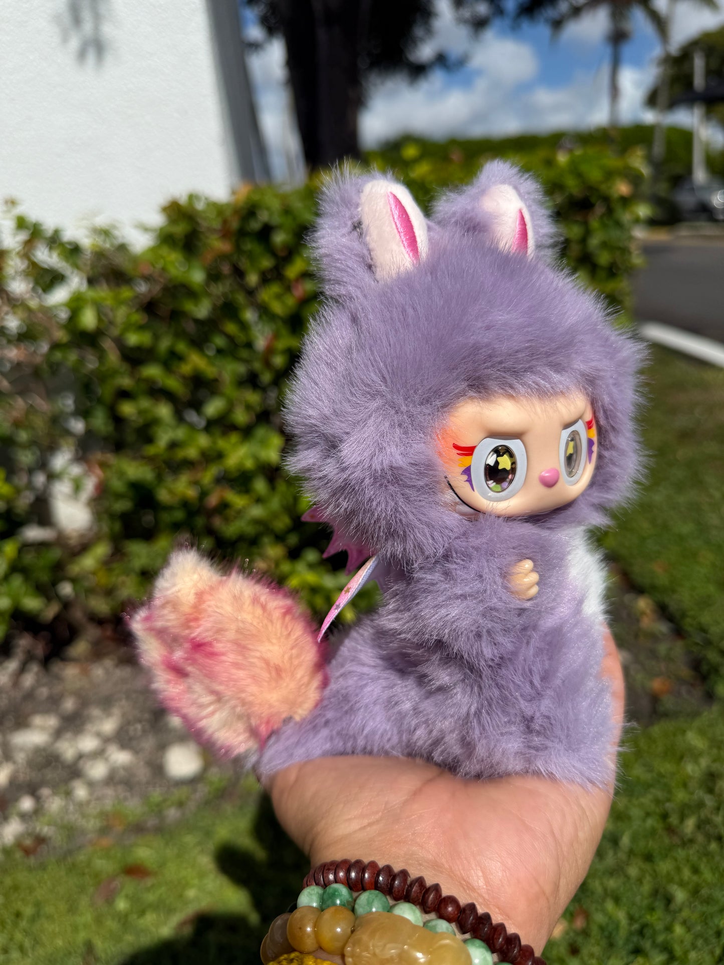 Purple Dragon with Wings Custom Handmade Doll