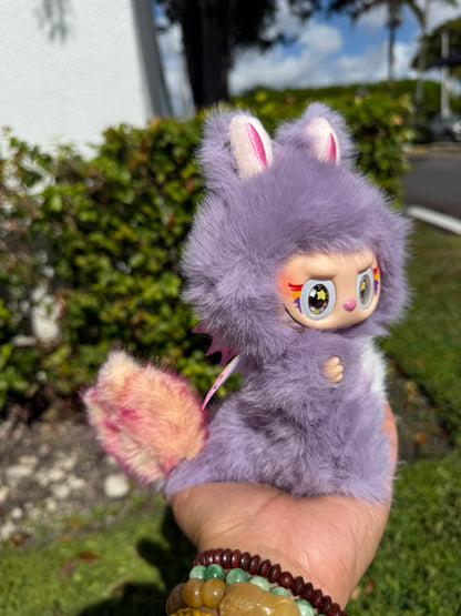 Purple Dragon with Wings Custom Handmade Doll