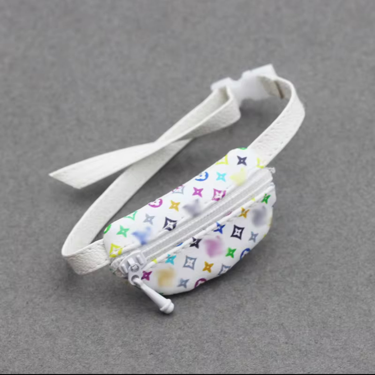 Louis Vuitton Fanny Bag Side Bag Purse Designer Shoes Fashion Kawaii Cute Doll Labubu Outfit Clothes 17cm