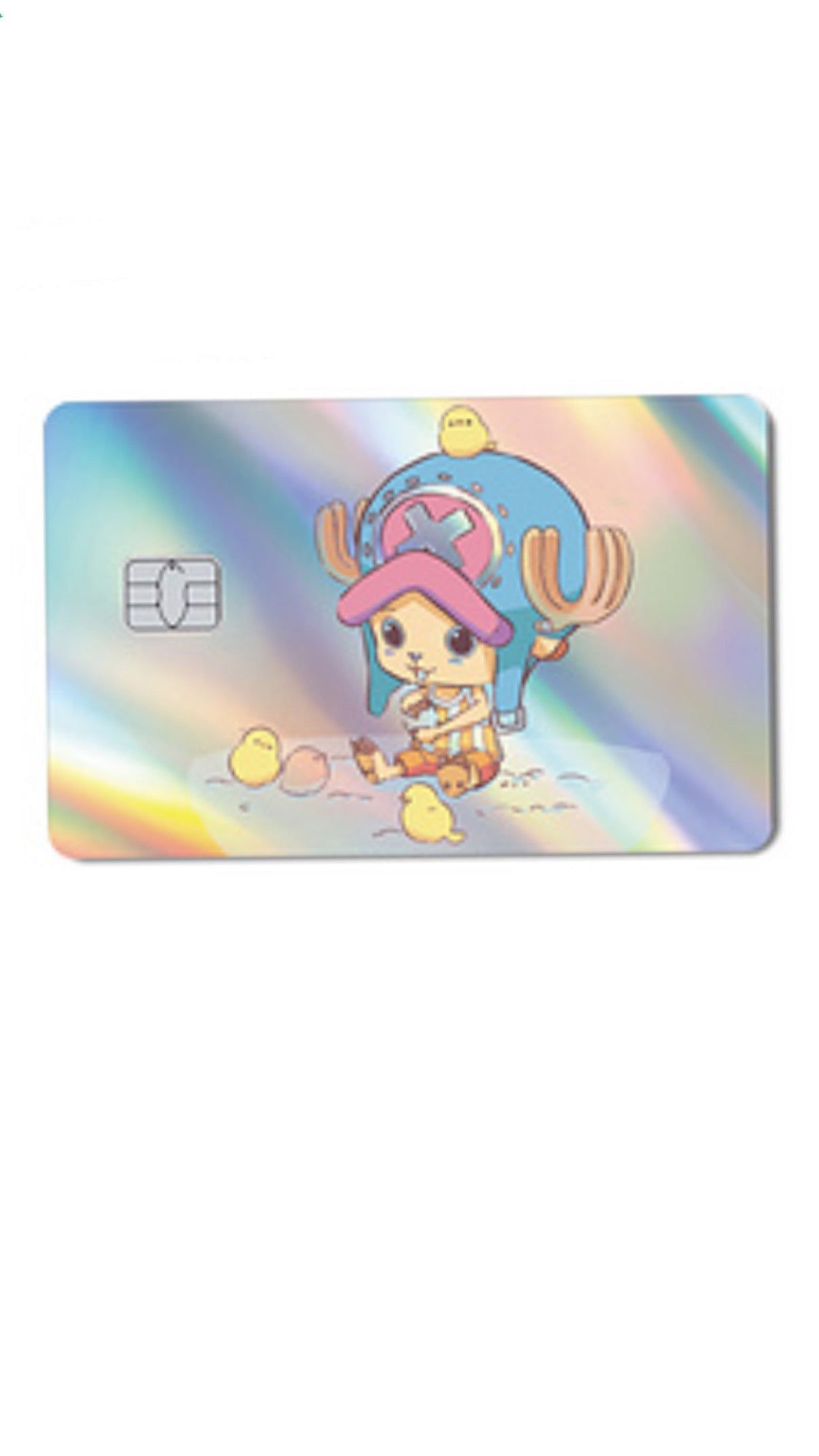 Chopper One Piece Holographic Credit Card Sticker