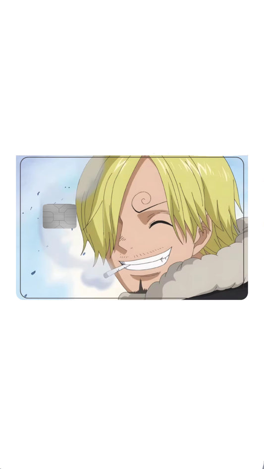 Sanji Nami Punk Hazard One Piece Credit Card Sticker