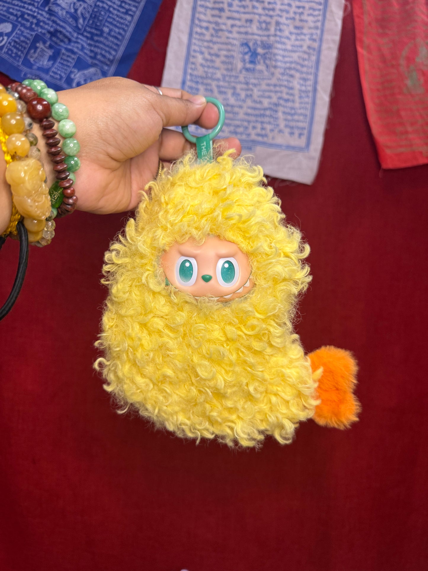 Fried Shrimp Doll Labubu Anime Costume Cosplay Clothes 17cm