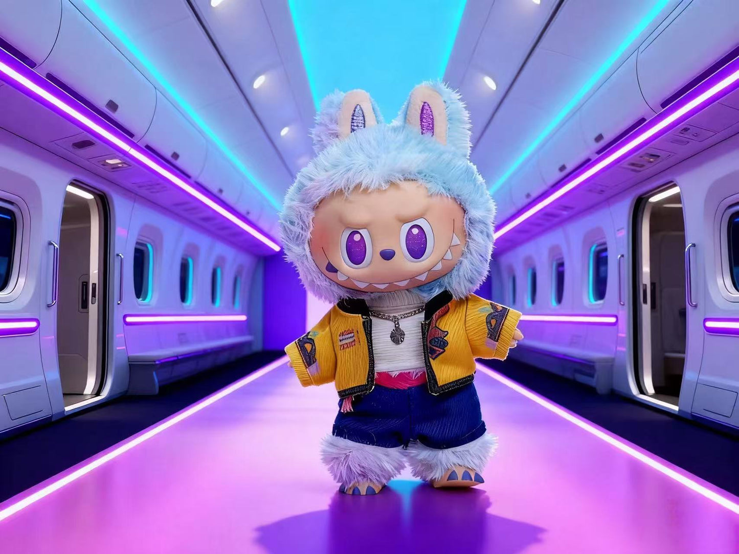 Korean Demon Hunters Girl Band 17cm Doll Anime Costume Cosplay Clothes